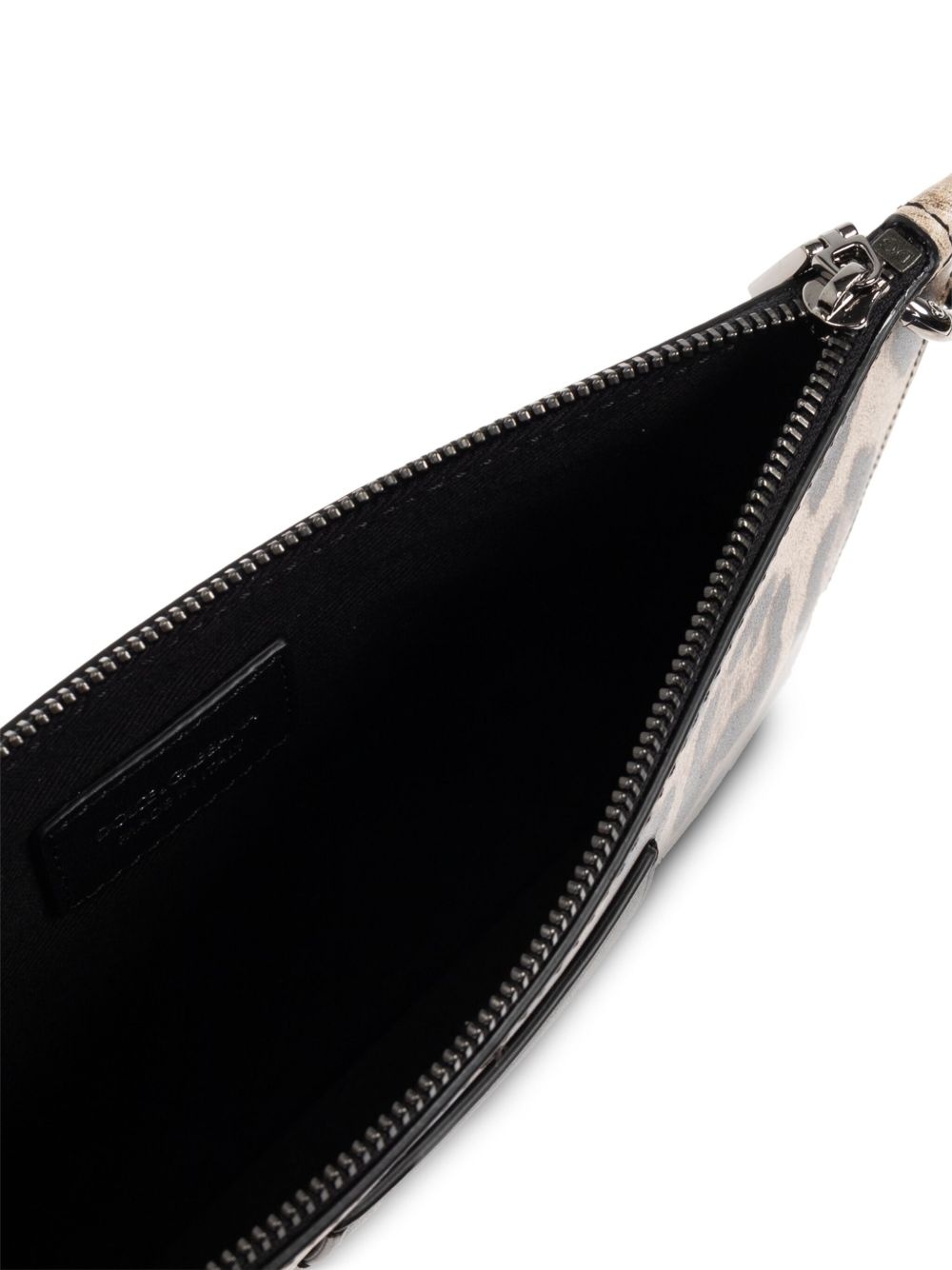 leopard-print toiletry bag - 5