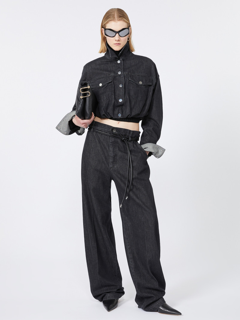 Sportmax SONDRIO Short denim jacket outlook