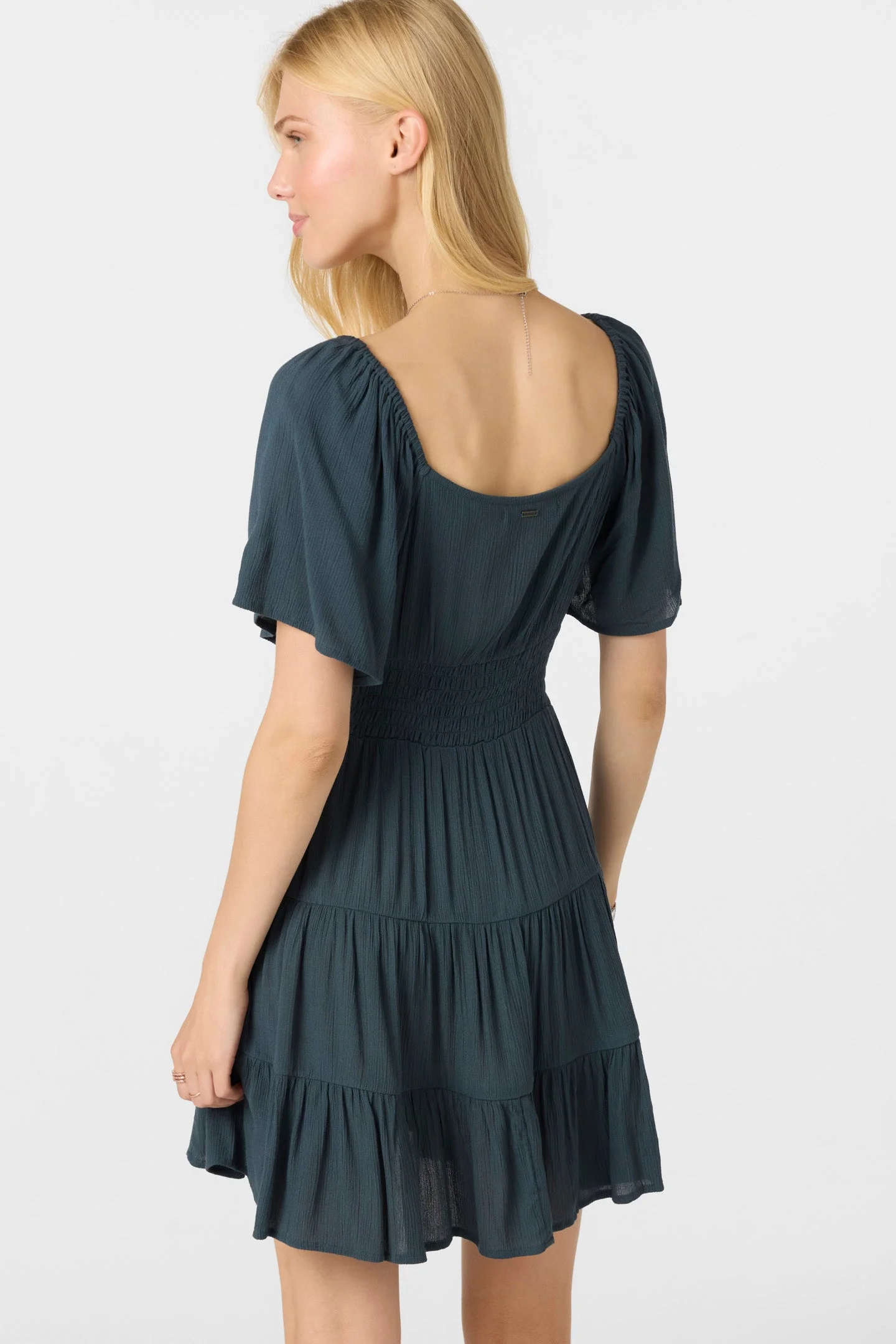 Layken Solid Mini Dress - 1