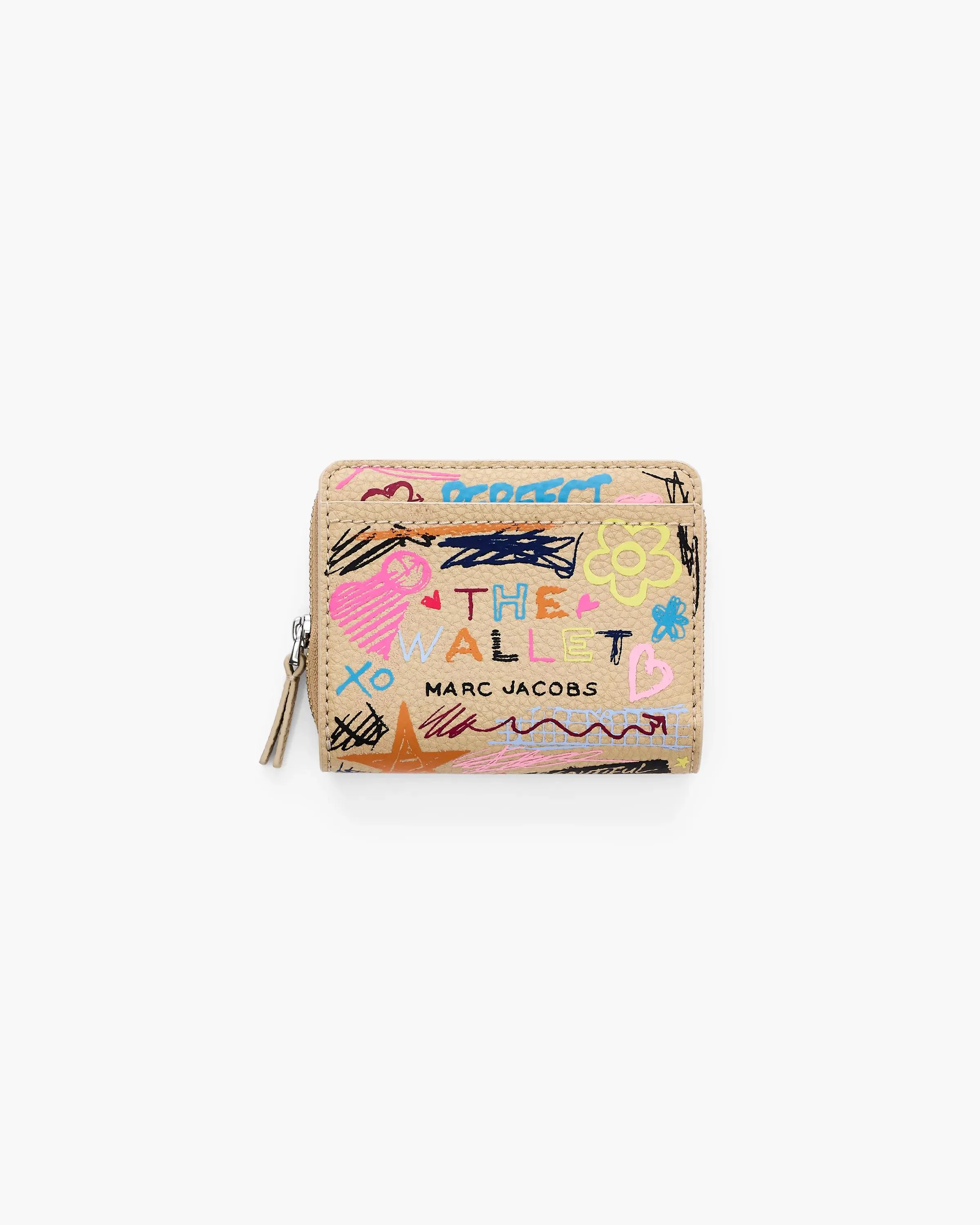 THE PUNK SCRIBBLE MINI COMPACT WALLET - 1