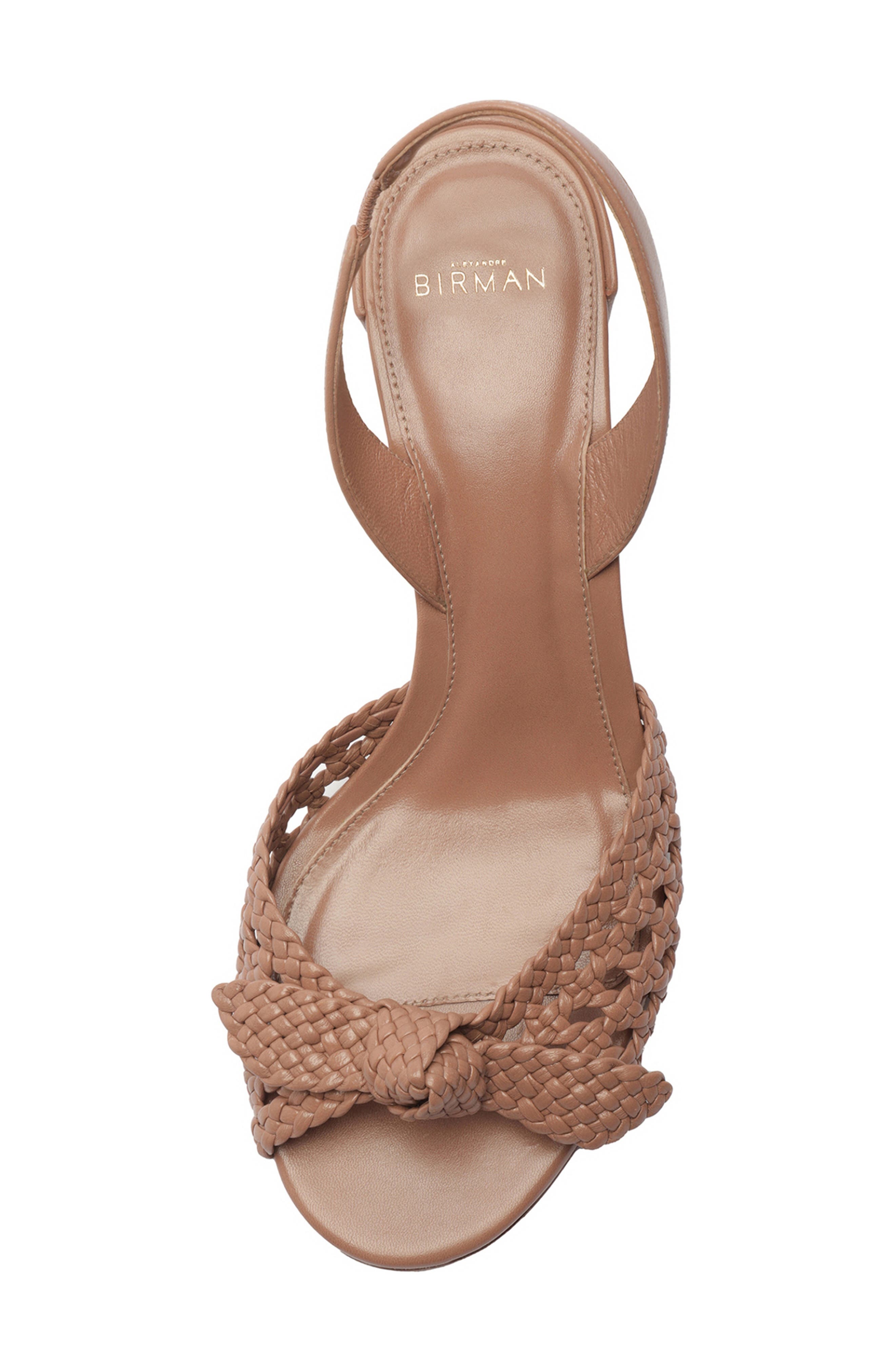 Alexandre Birman Easy Clarita Tresse Block Heel Slingback Sandal in Roma at Nordstrom - 4