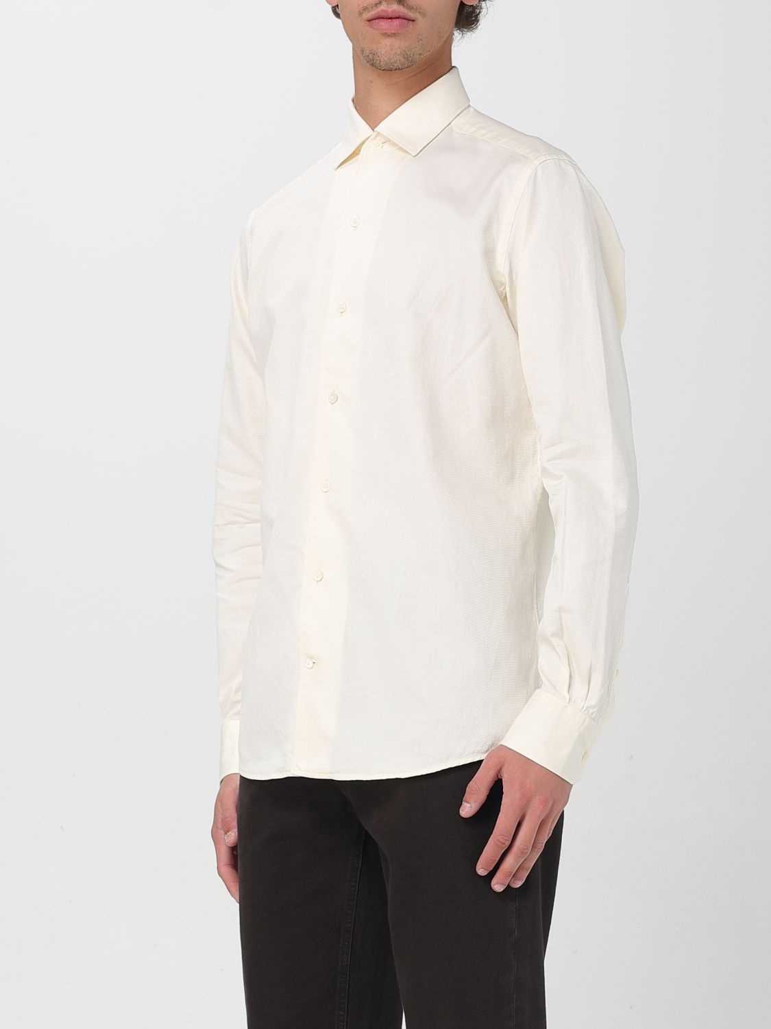 Zegna Shirt Men White - 3
