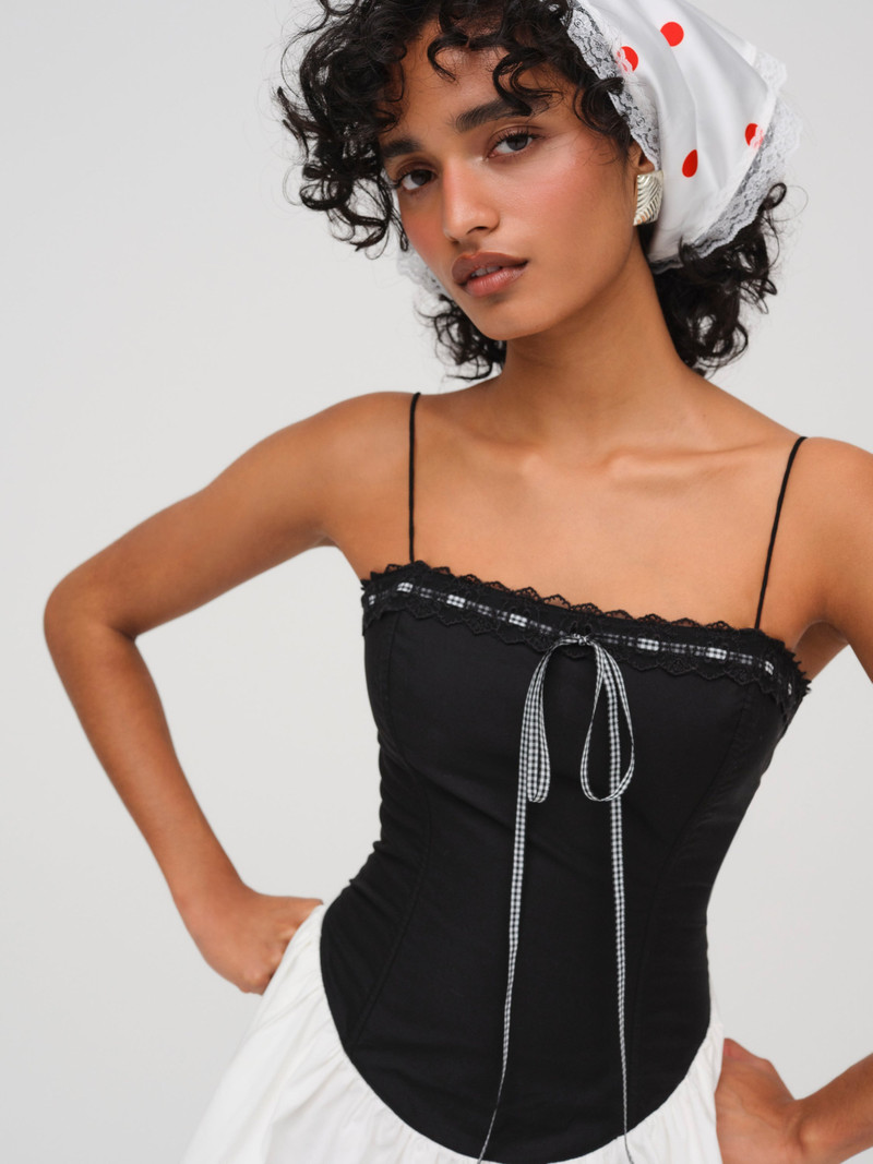 For Love & Lemons Annabella Mini Dress outlook