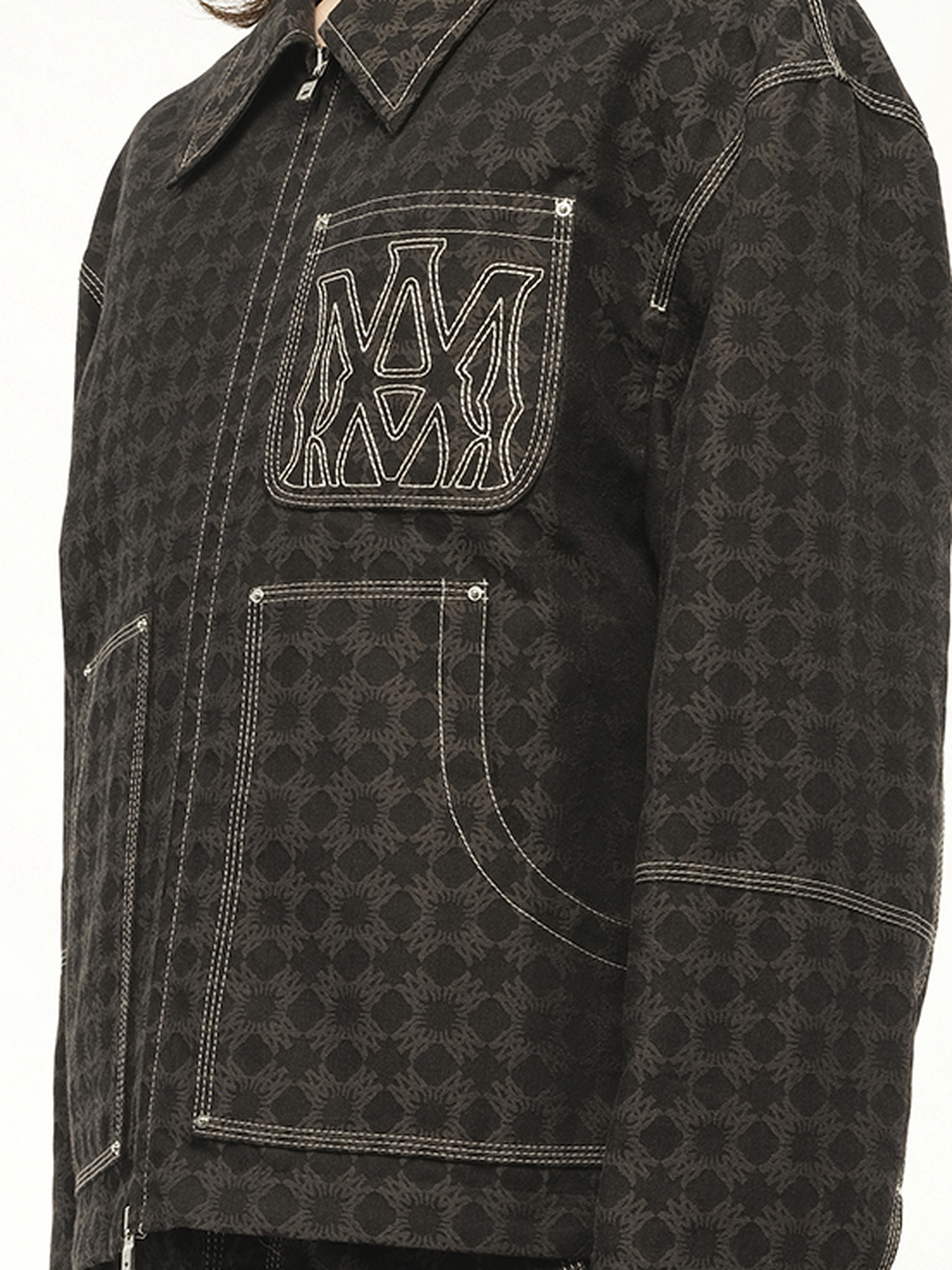 MA Quad Work Jacket in Black - 2