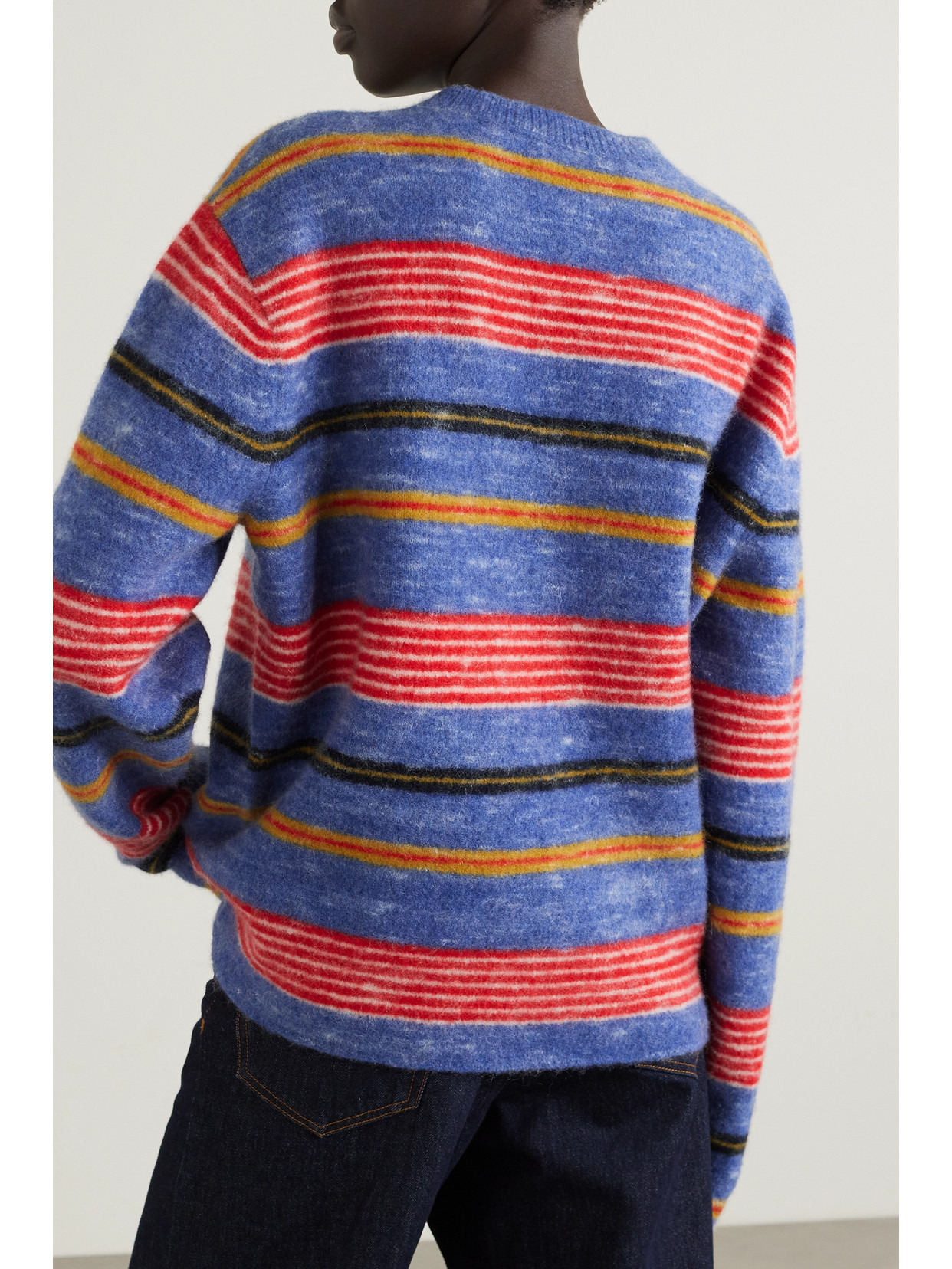 Jasper Striped Cashmere-blend Sweater - 3