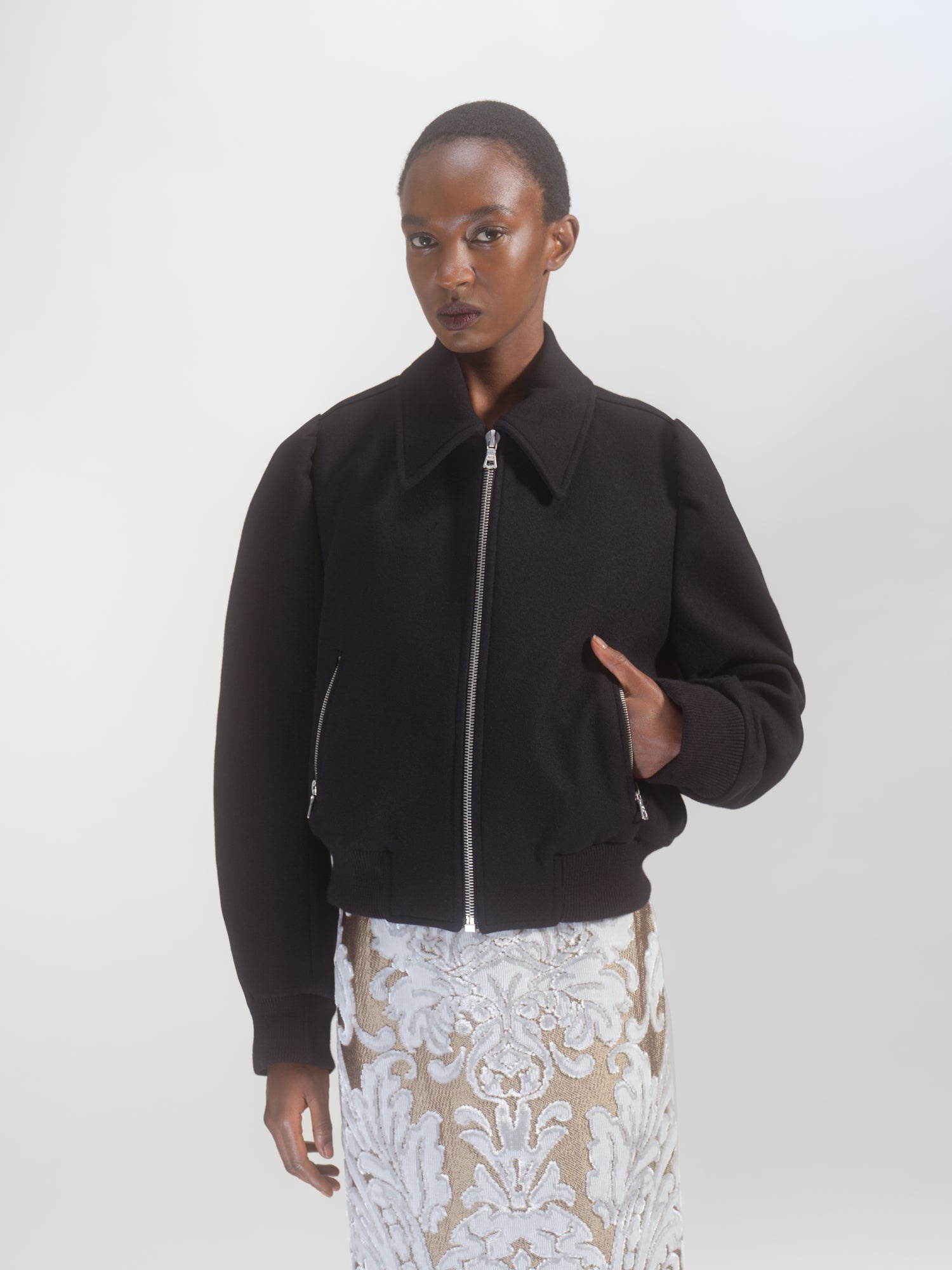 WOOL BLOUSON - 5