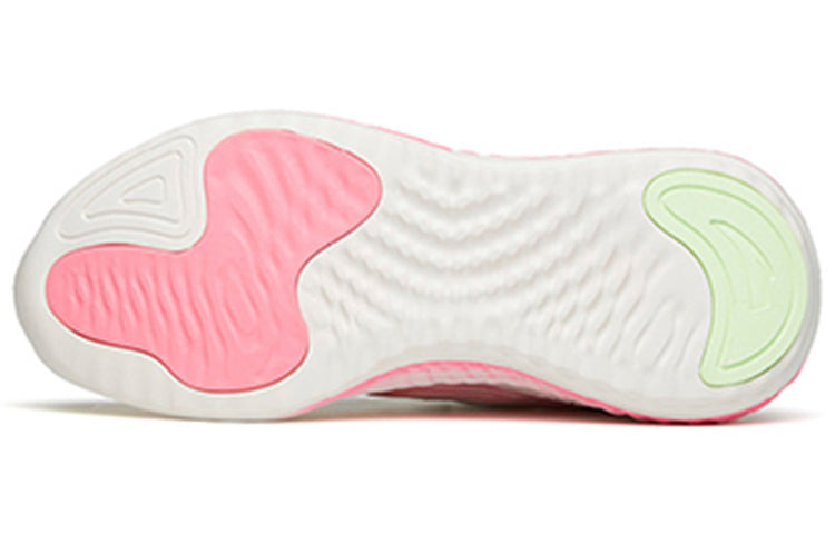 (WMNS) ANTA Running Series Sneakers 'White Green Pink' 122145556S-6 - 6