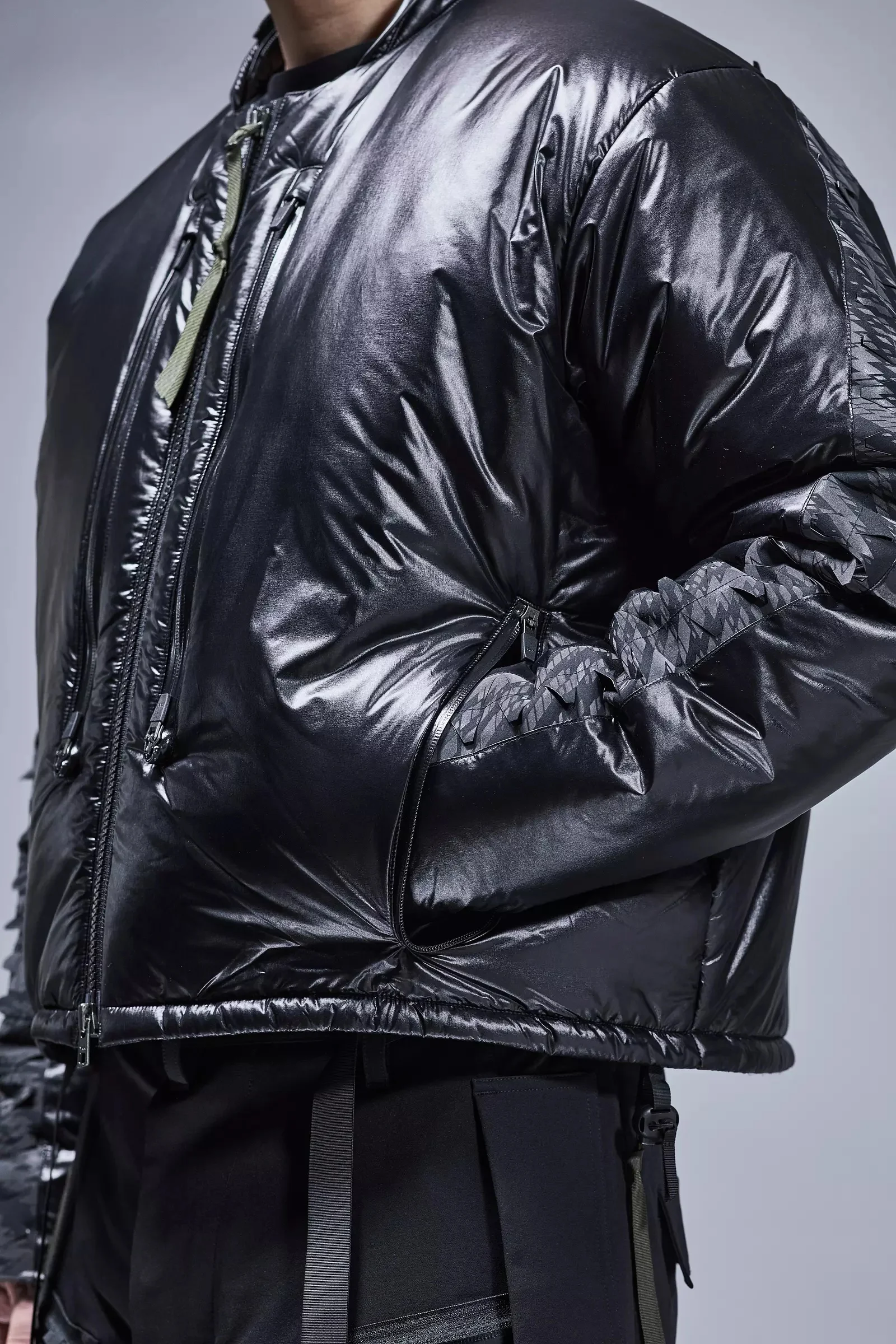 ACRONYM J14-PX HD Nylon PrimaLoft® Modular Liner Jacket Black