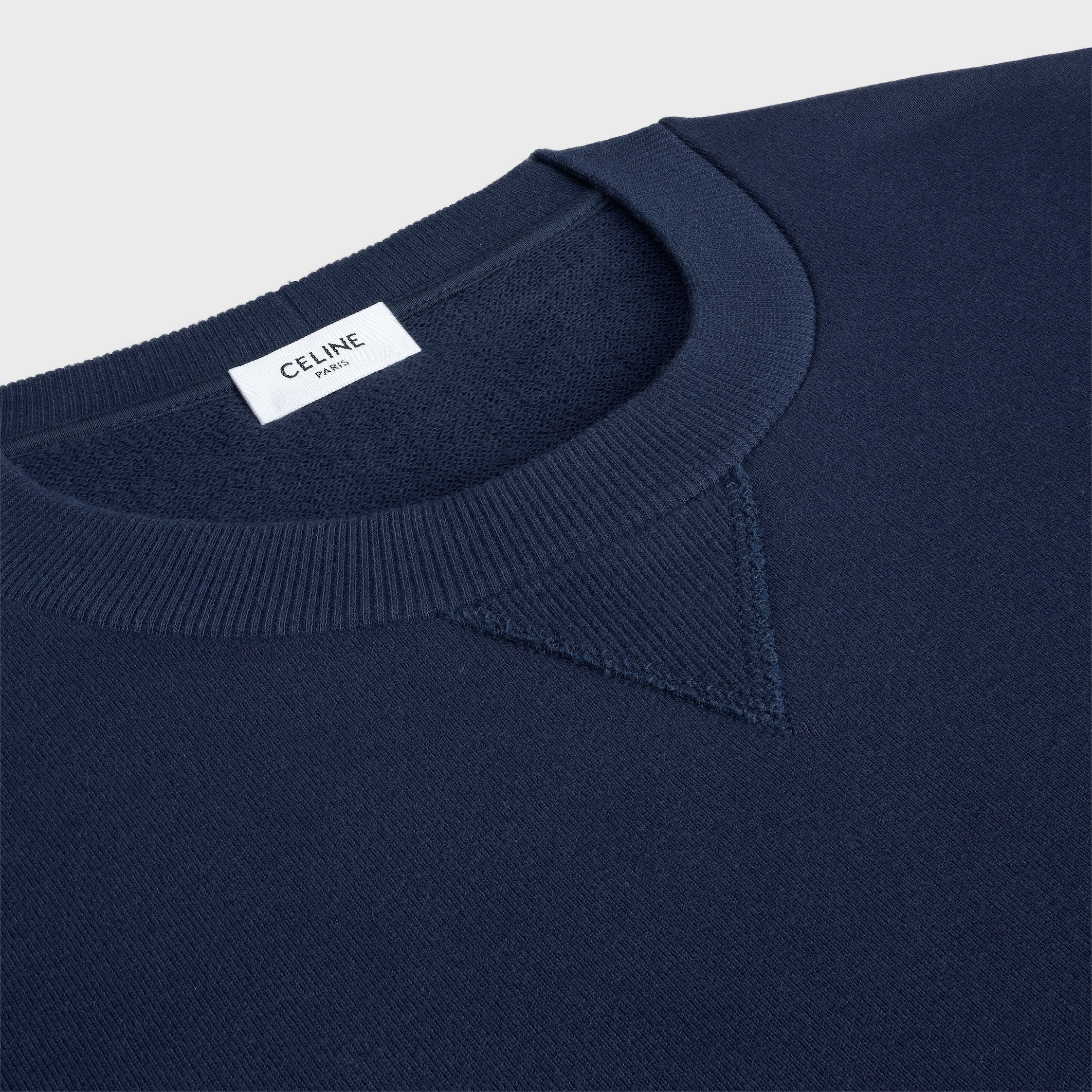 loose sweatshirt IN cotton fleece - 3