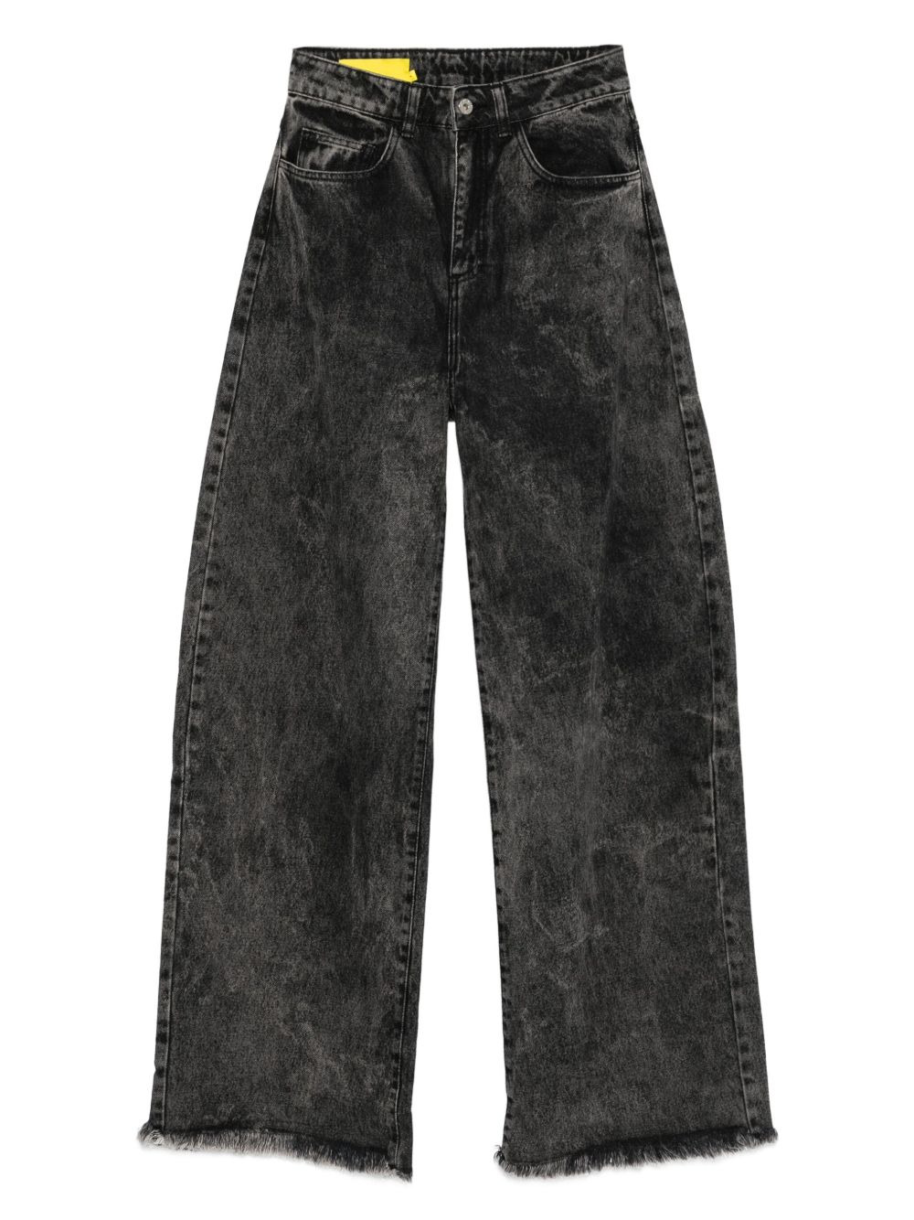 high-waisted boyfriend jeans - 1