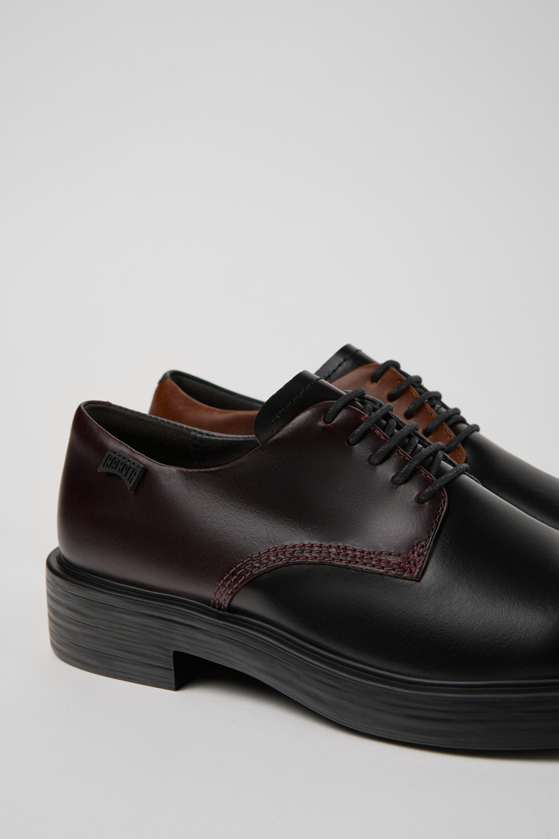 Multicolor Leather Shoes for Women. 2