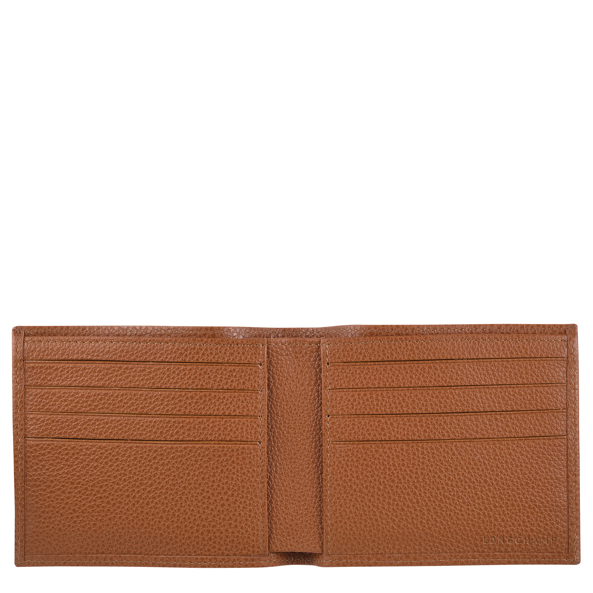 Le Foulonné Wallet Caramel - Leather - 2