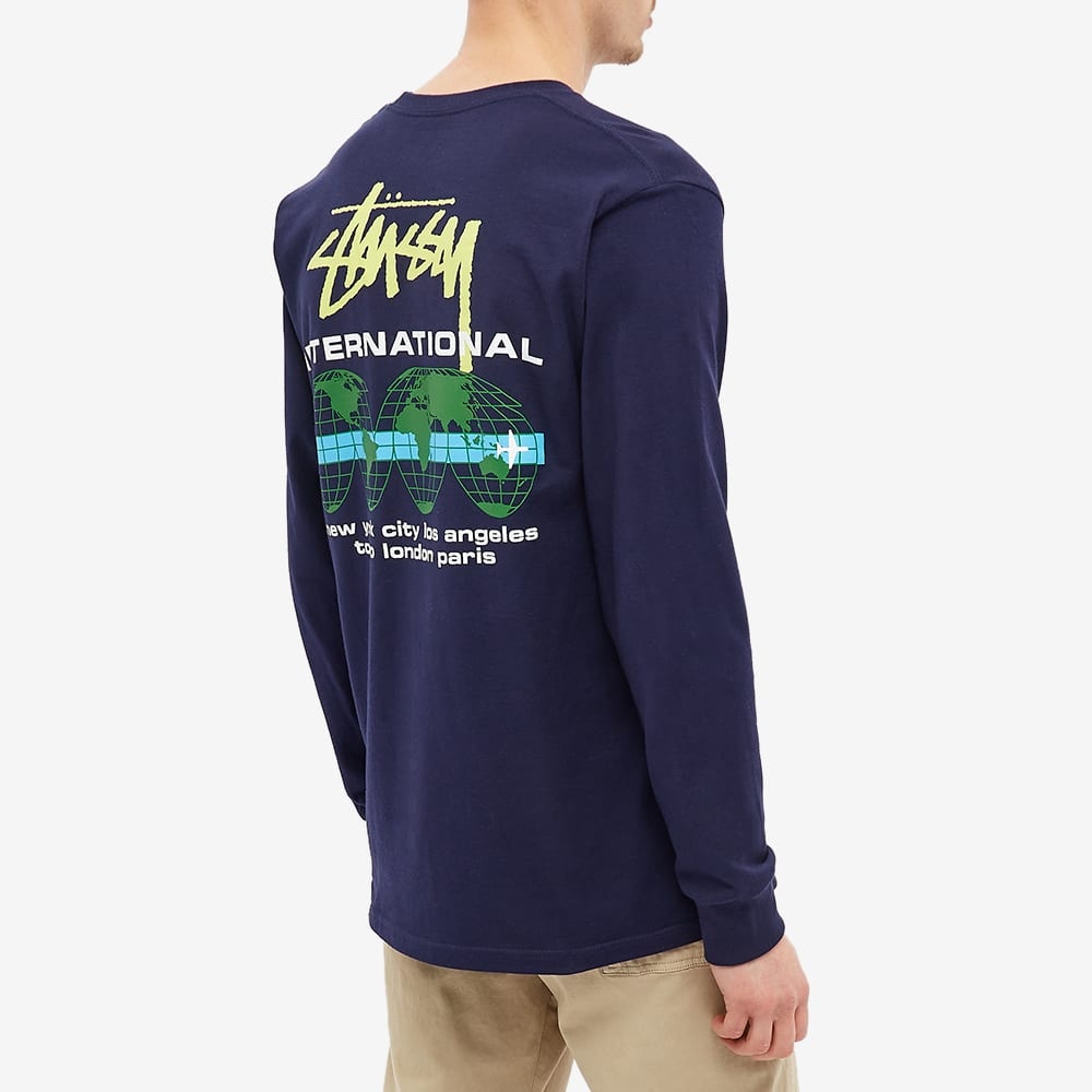 Stussy Long Sleeve International Tee - 5