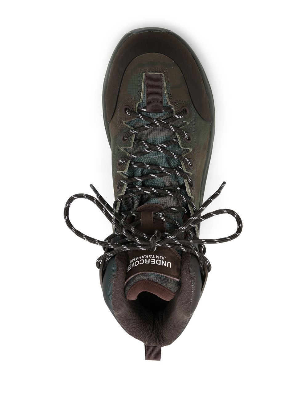 CAMOUFLAGE-PRINT LACE-UP BOOTS - 4