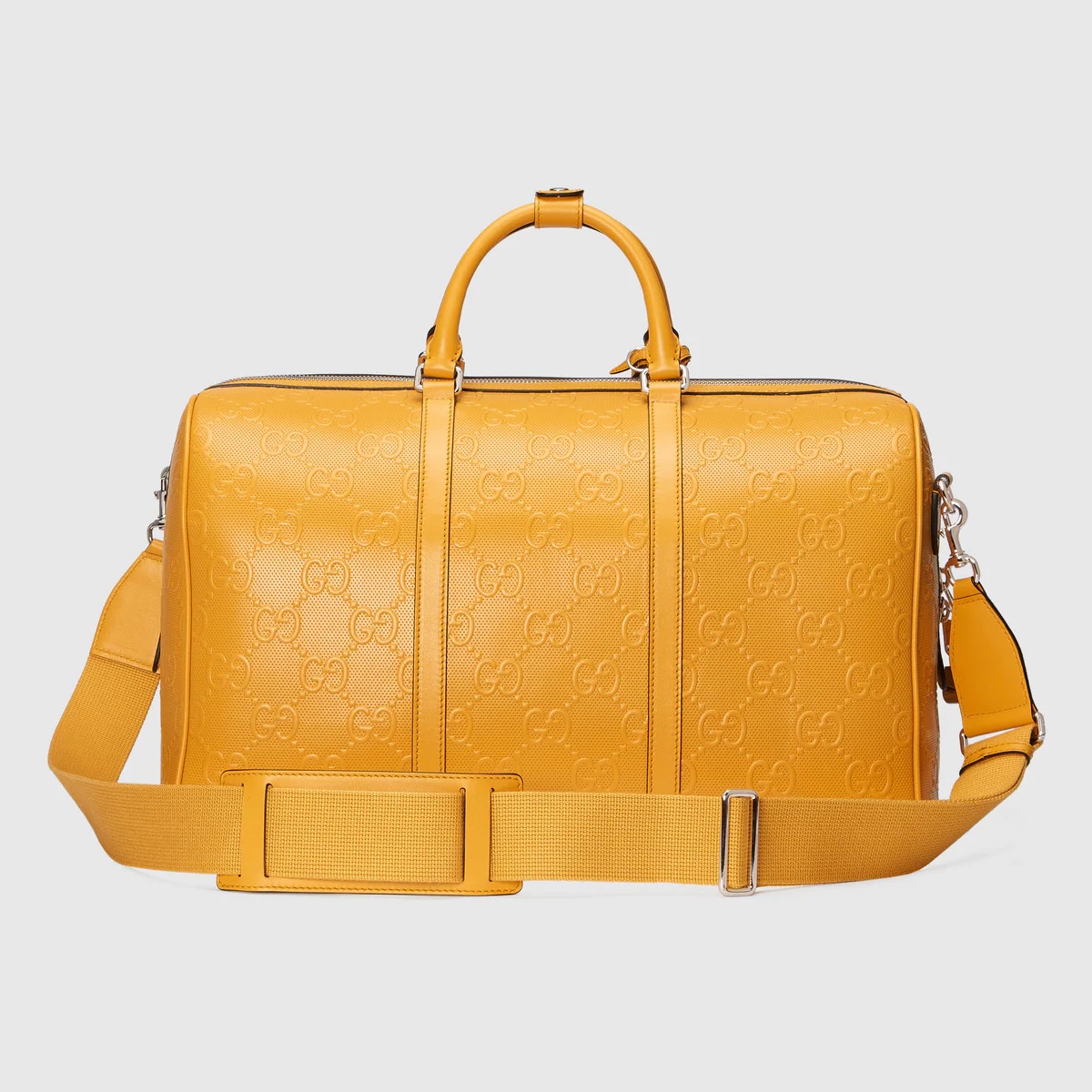 GG embossed duffle bag - 3