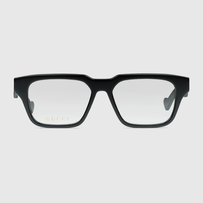 GUCCI Rectangular optical frame outlook