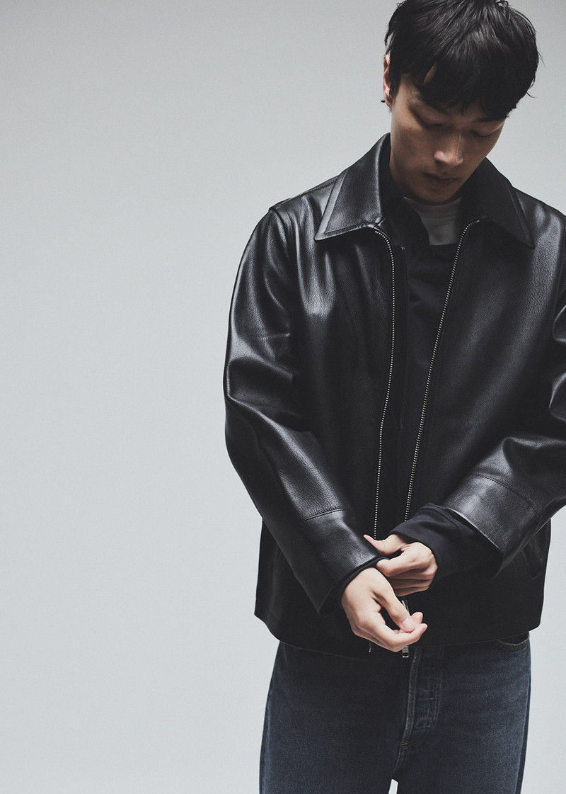 AGOLDE CHADWICK JACKET IN BLACK outlook