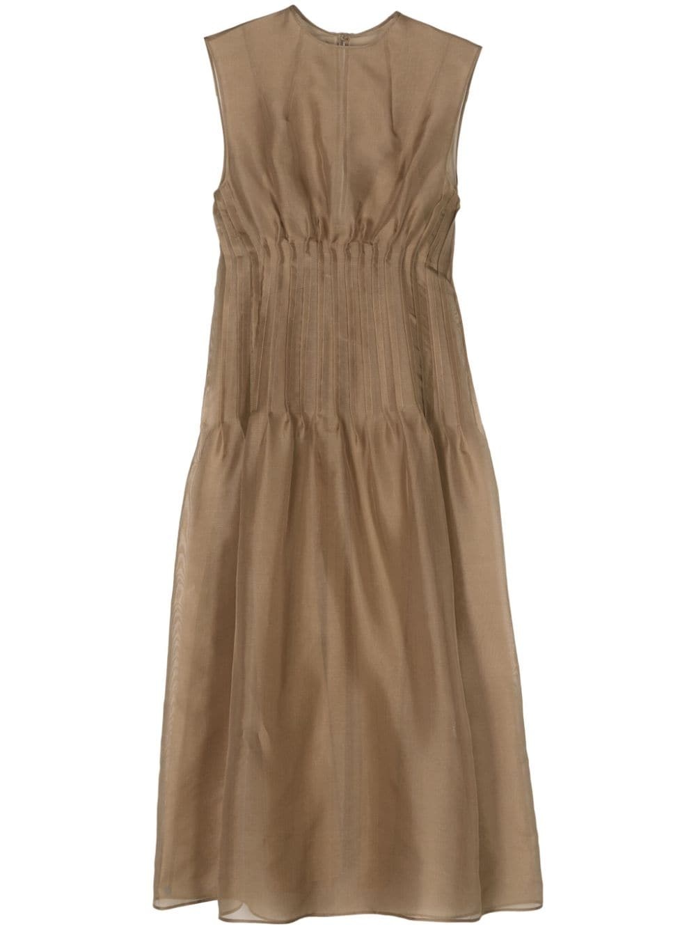 Wes sheer midi dress - 1