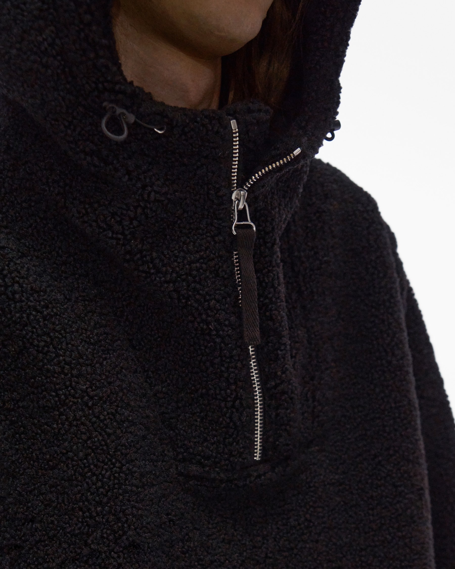 FLEECE HALF-ZIP HOODIE - 6