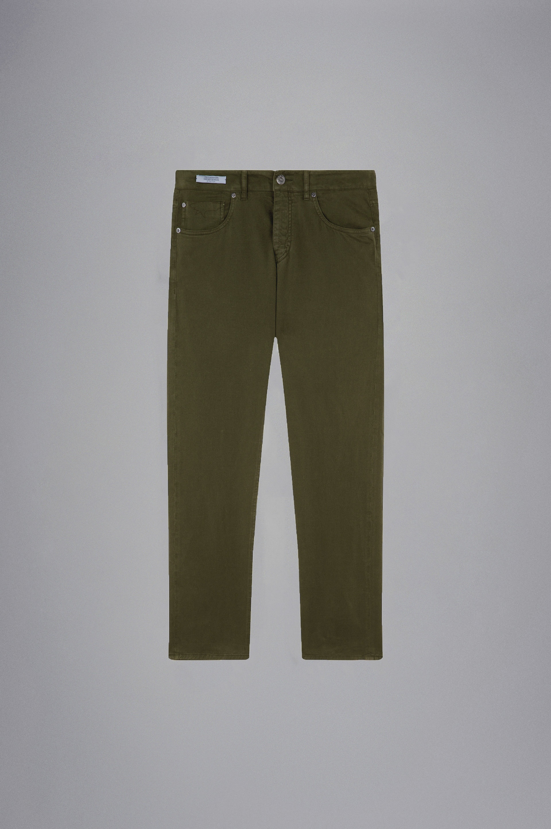 TENCEL COTTON 5-POCKETS TROUSERS - 1