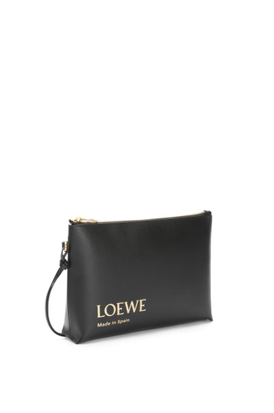 Loewe Embossed LOEWE T Pouch in shiny nappa calfskin outlook