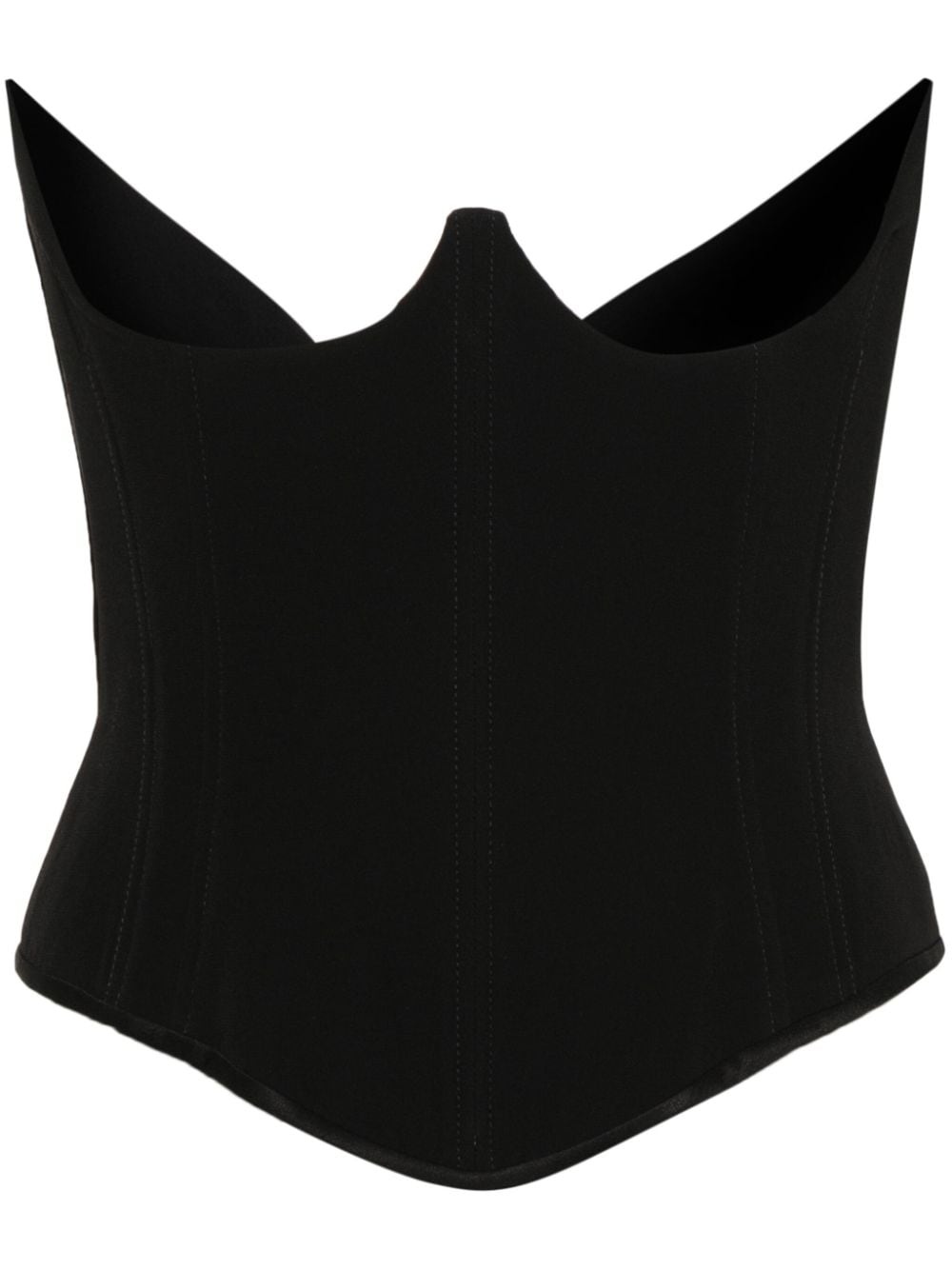 strapless corset top - 1