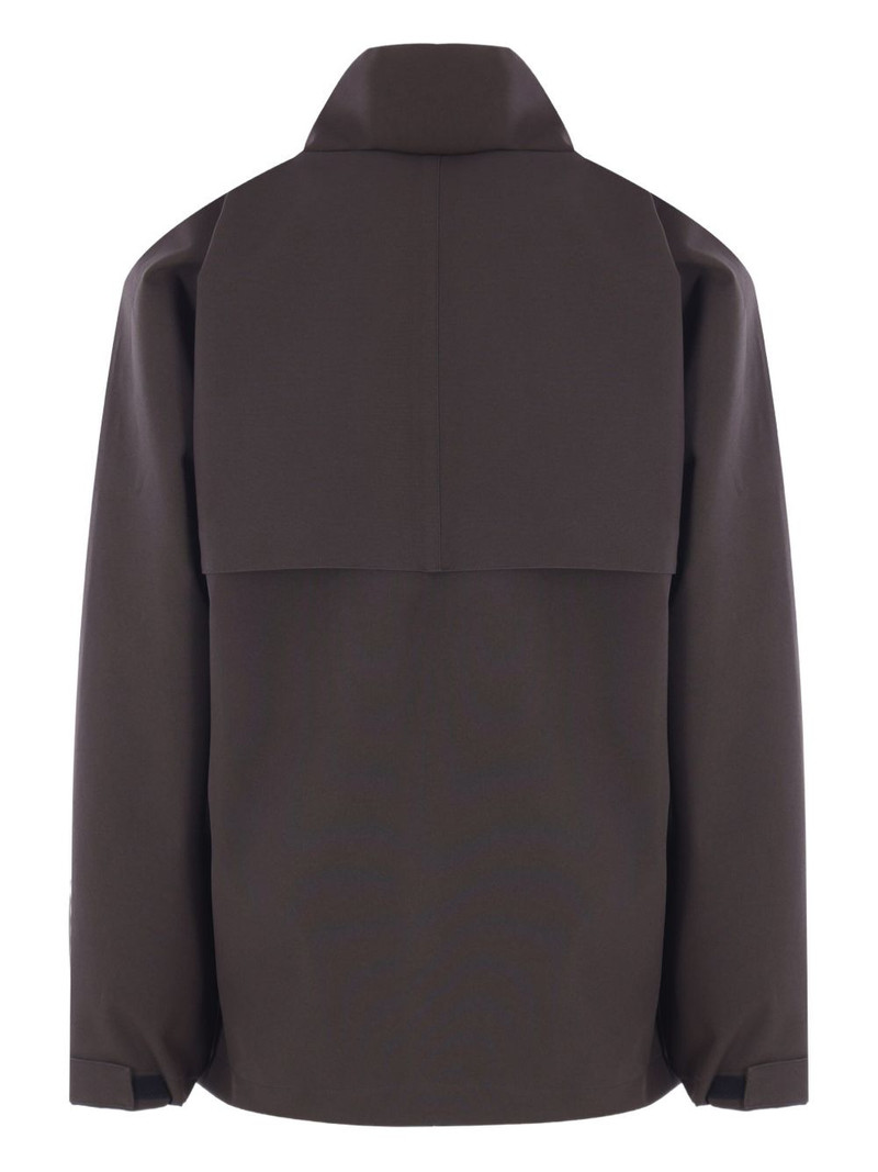 GR10K high-collar double-slider zip windbreaker outlook