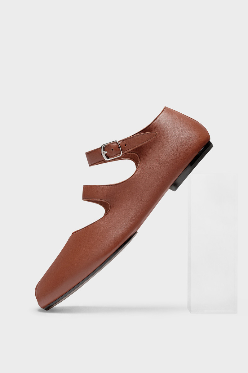 Maison Margiela Tabi calfskin ballerinas outlook