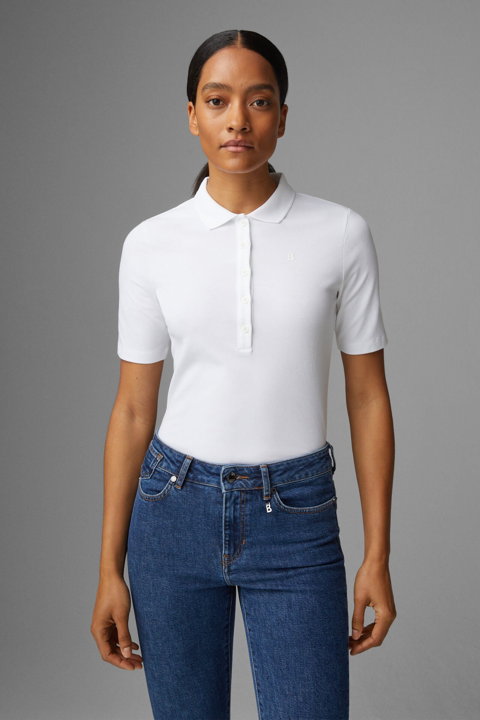 Malika Polo shirt in White - 2