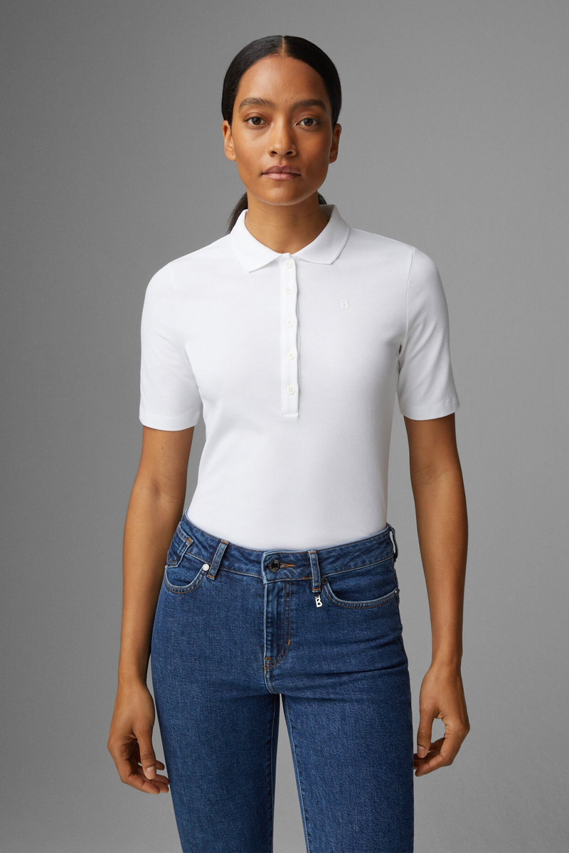 Malika Polo shirt in White 2