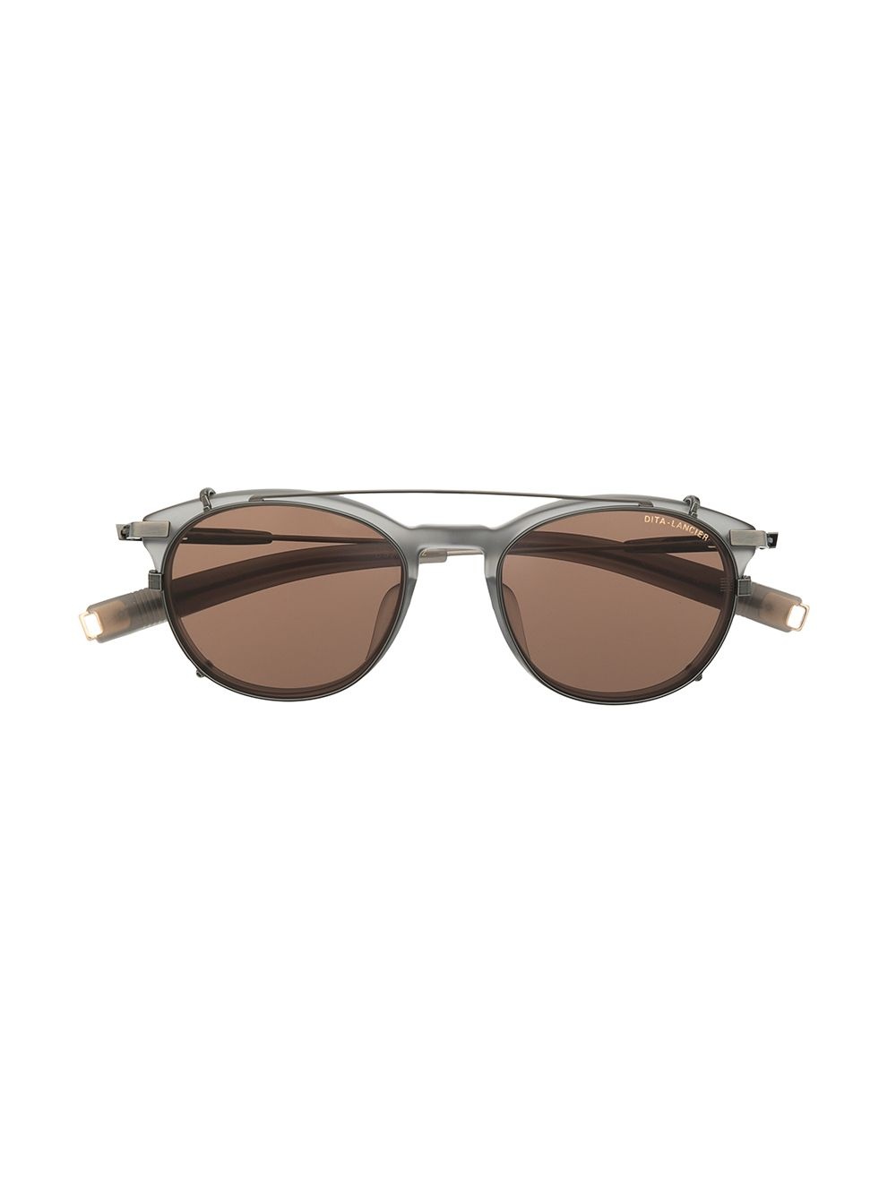 LSA-402 round frame sunglasses - 2