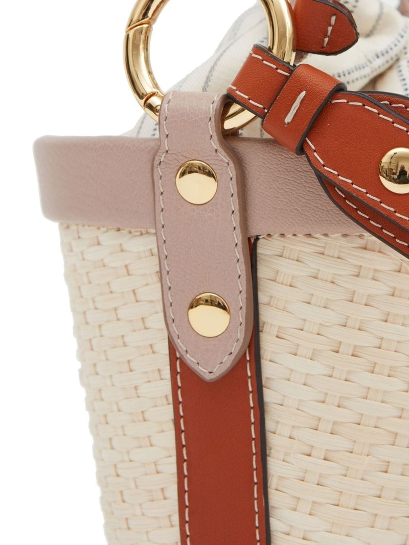woven-raffia shoulder bag 5