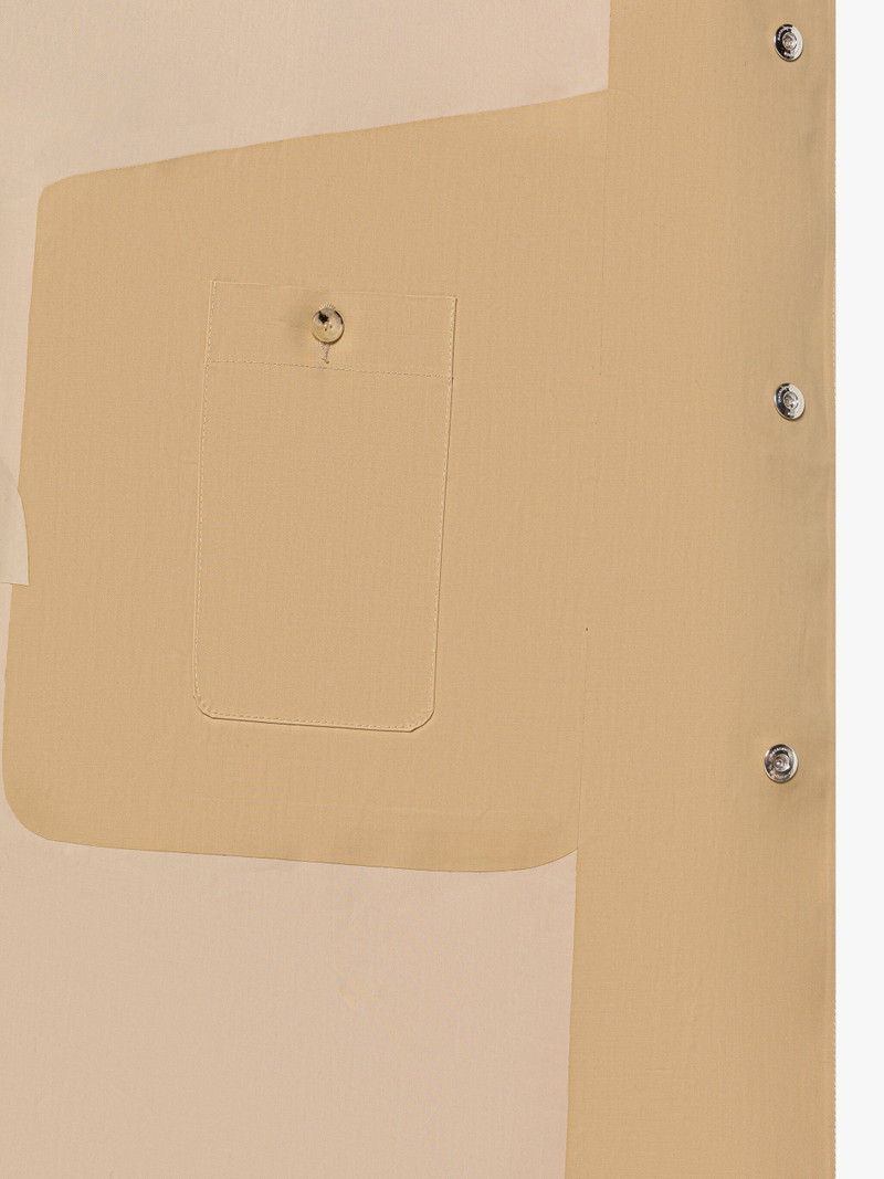 OBAN FAWN BONDED COTTON PARKA 6