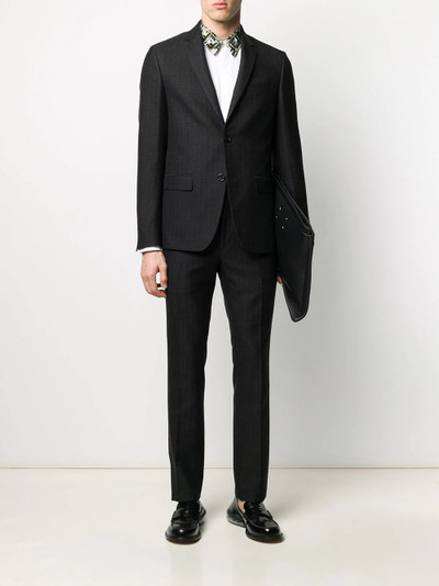 FENDI logo jacquard blazer outlook