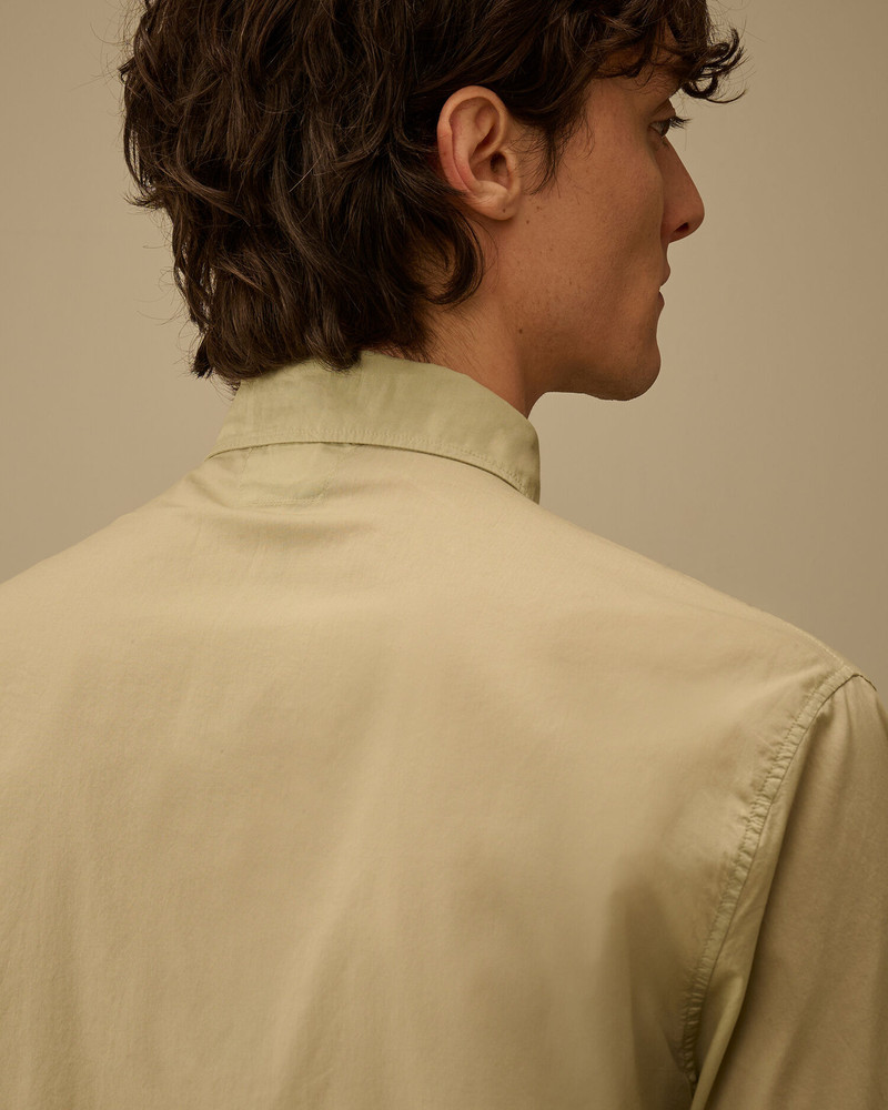 Light Mussola Short Sleeve Button Shirt 6