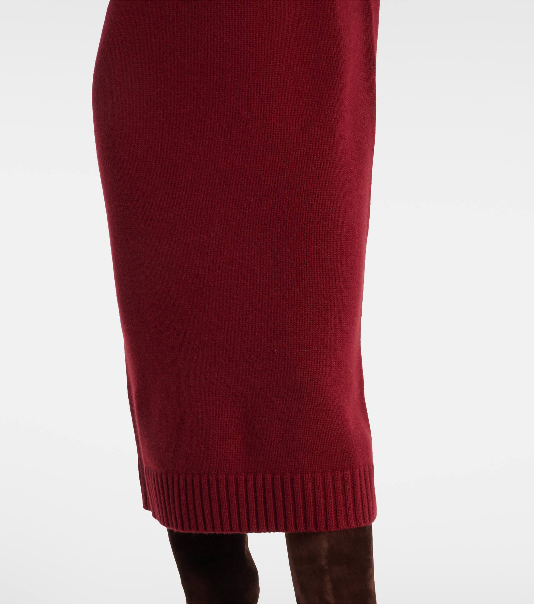 Summer cashmere sweater dress - 6