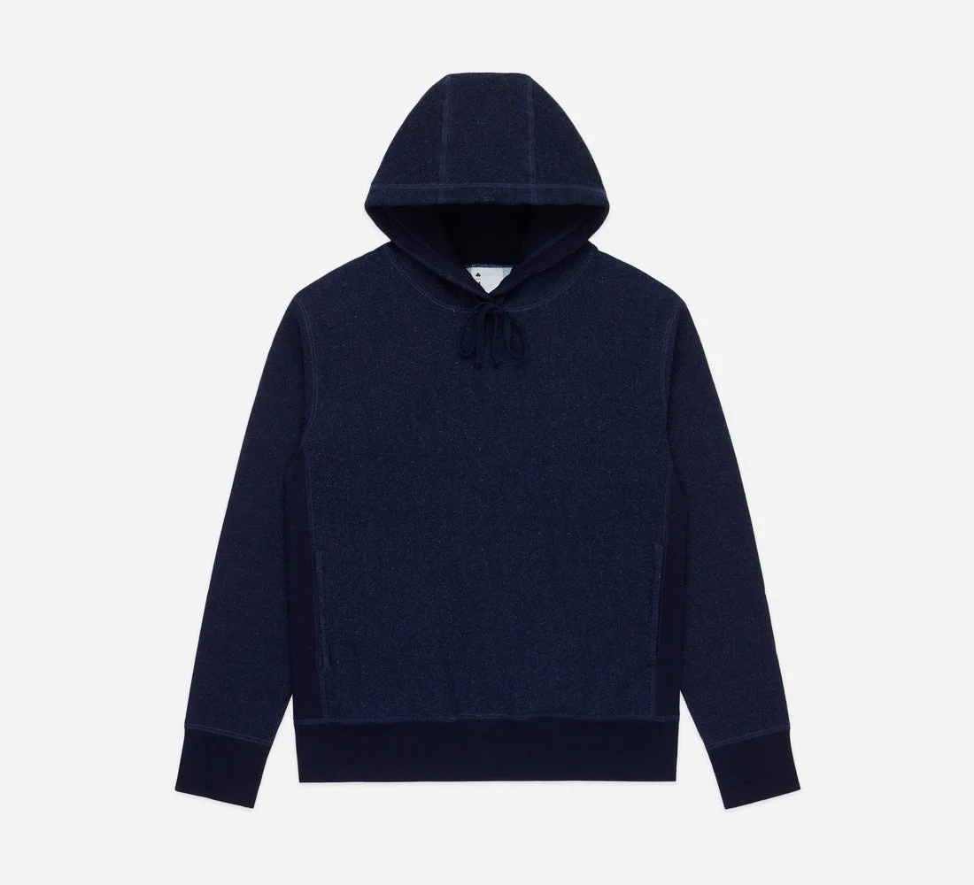 Heavyweight Pullover Hoody - Indigo - 1