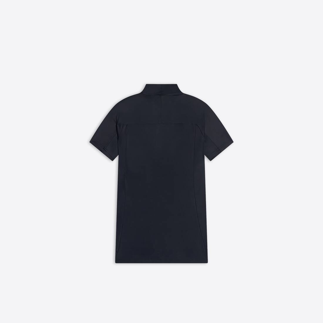 Men's Fitted Short Sleeve Top in Black - 2