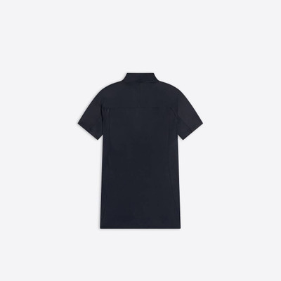 BALENCIAGA Men's Fitted Short Sleeve Top in Black outlook