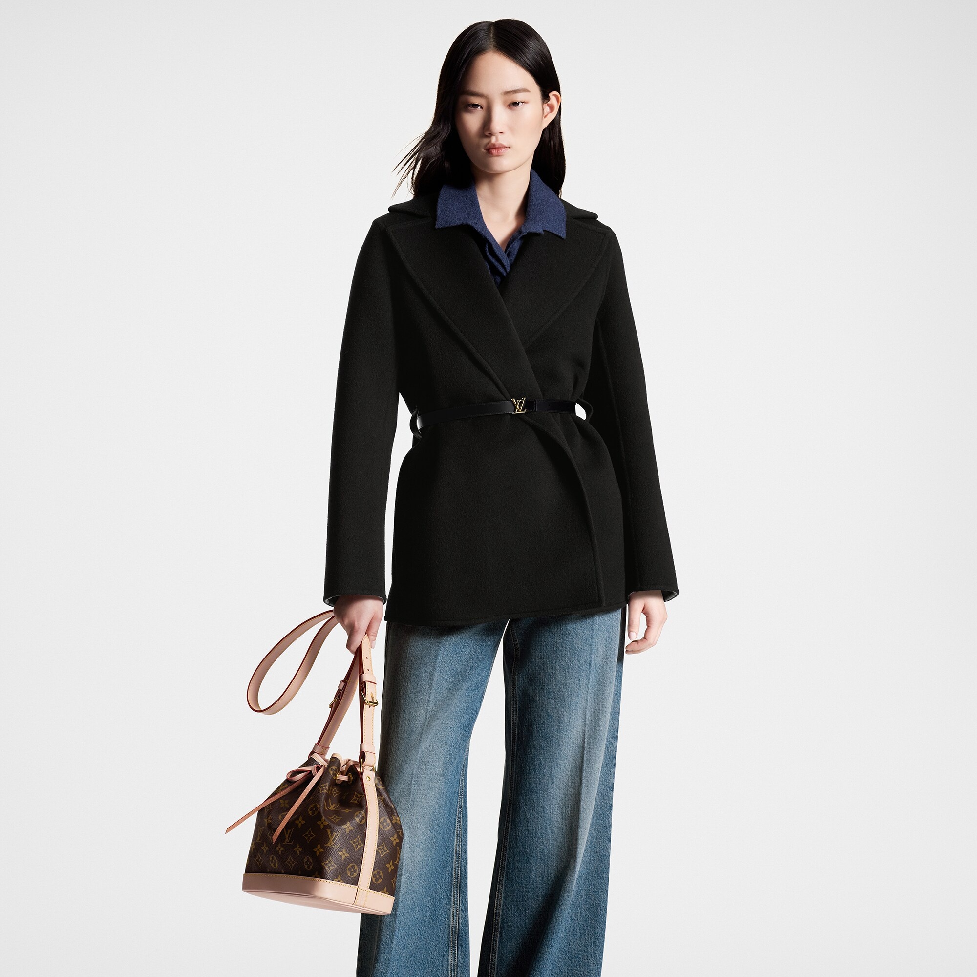 Signature Short Wrap Coat - 5