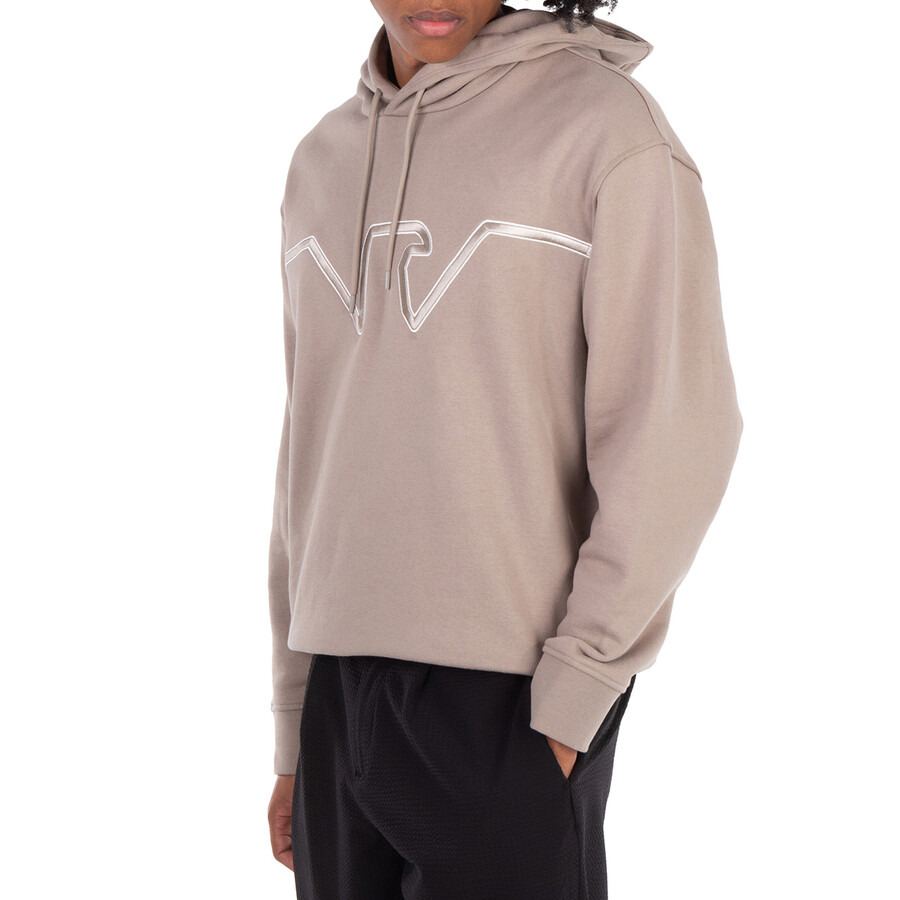 Emporio Armani Incense Eagle Logo Jersey Hoodie - 2