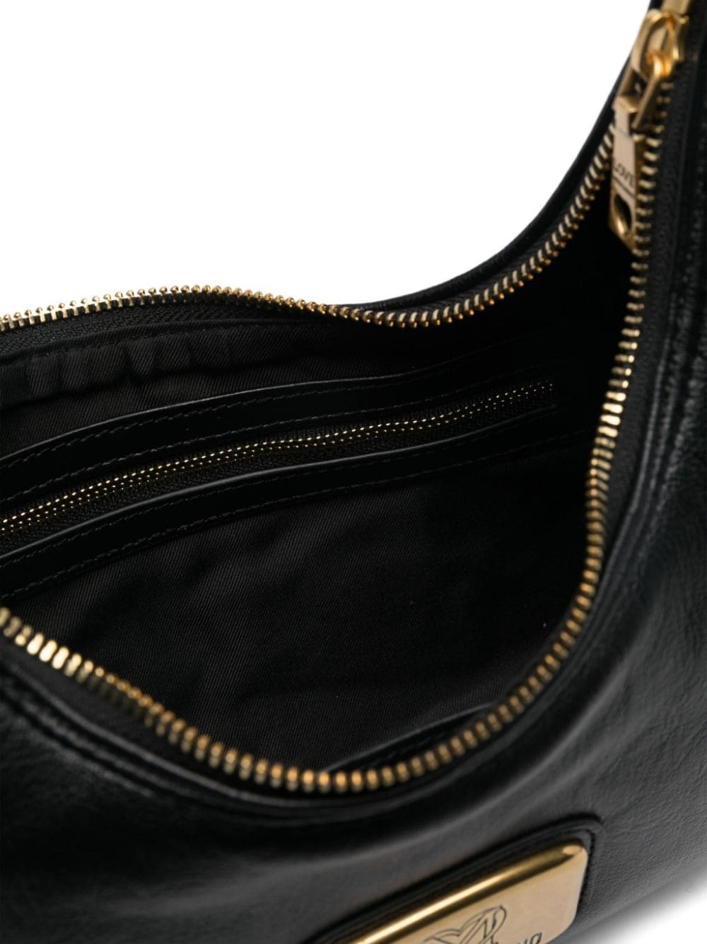 logo-plaque shoulder bag - 5