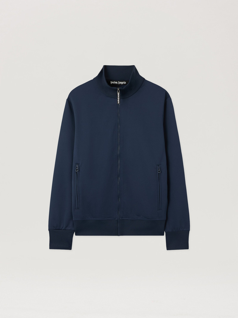 Back Curved Logo Track Top 1