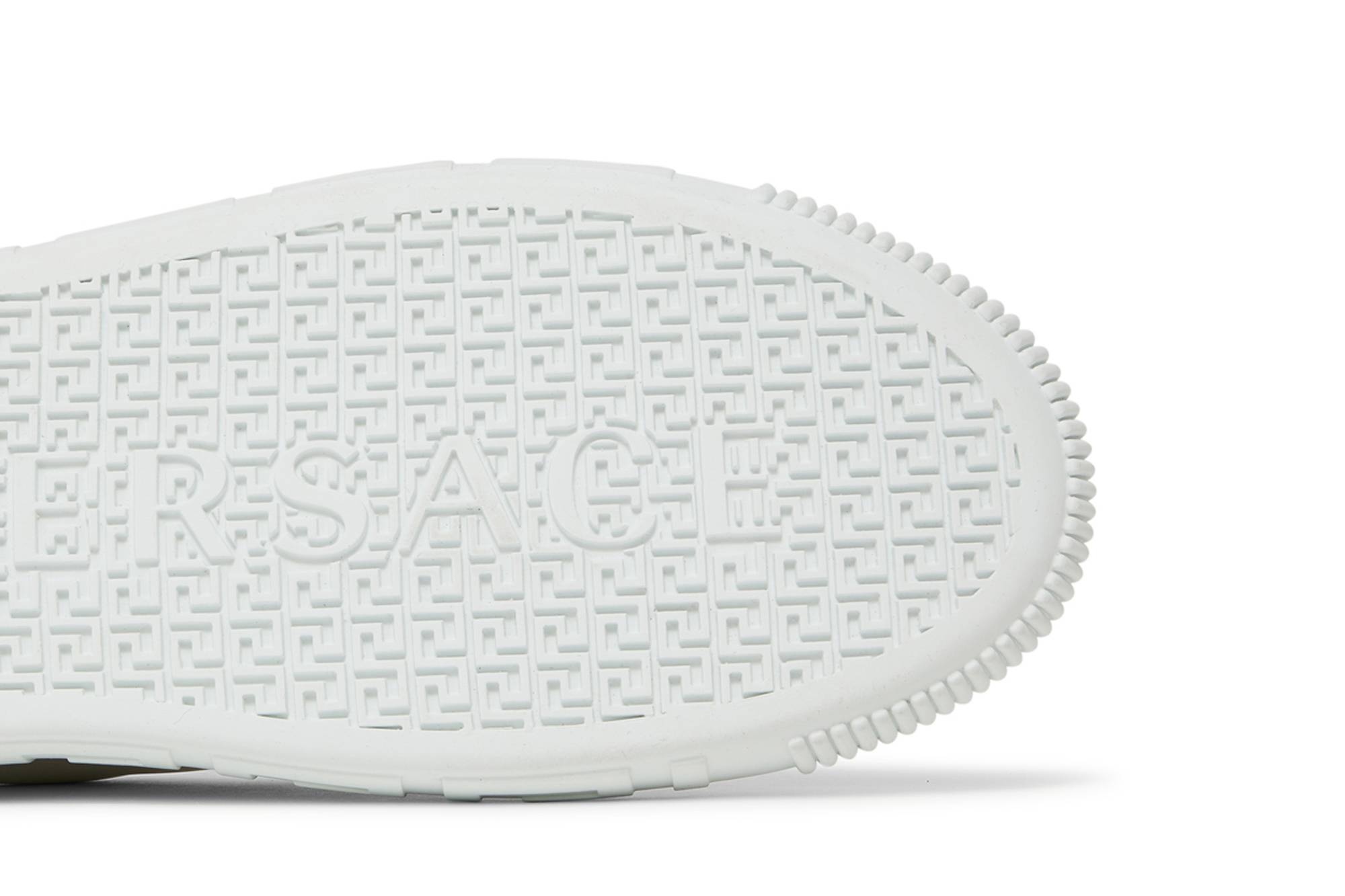 Versace Medusa Low 'Logo Print - White' - 5