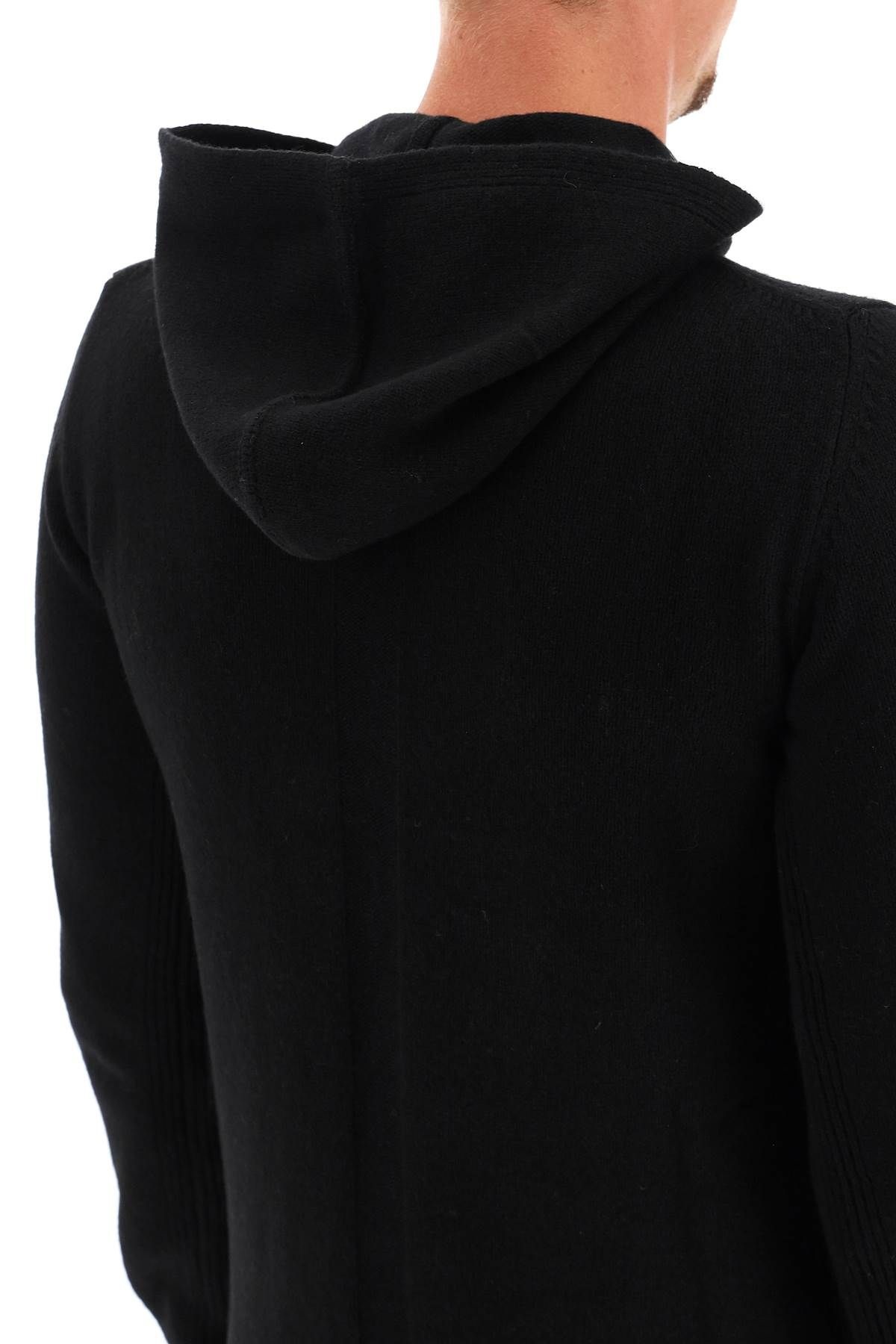 CASHMERE HOODED SWEATER - 5