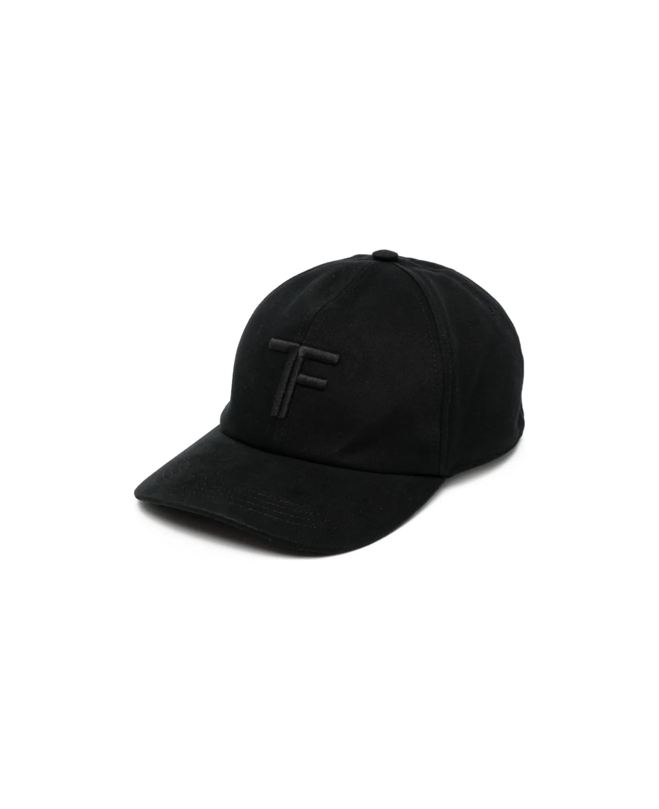 Logo Canvas Baseball Cap - 1