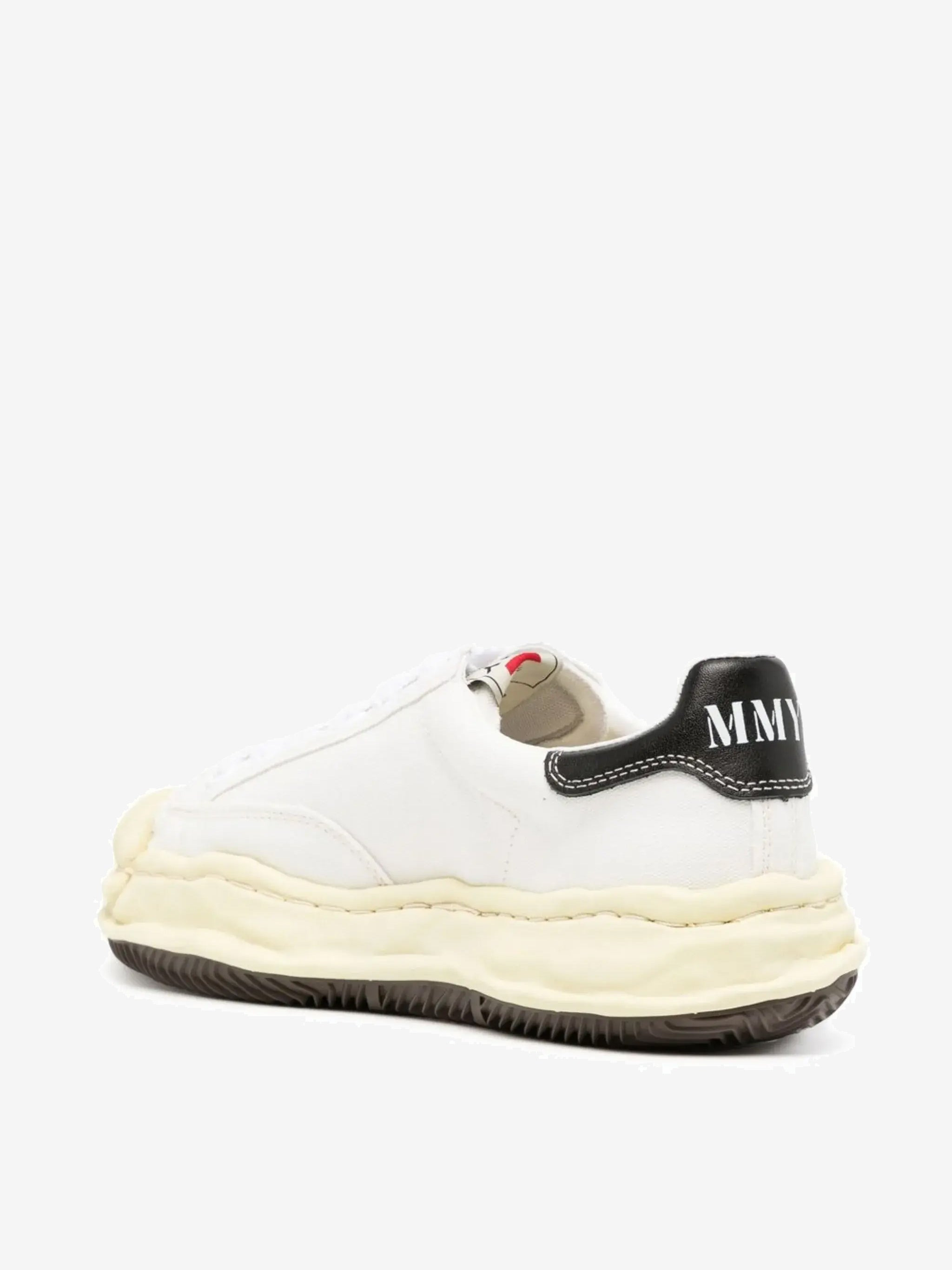 MAISON MIHARA YASUHIRO - Blakey Vintage Sole Canvas Low-Top Sneaker - 3