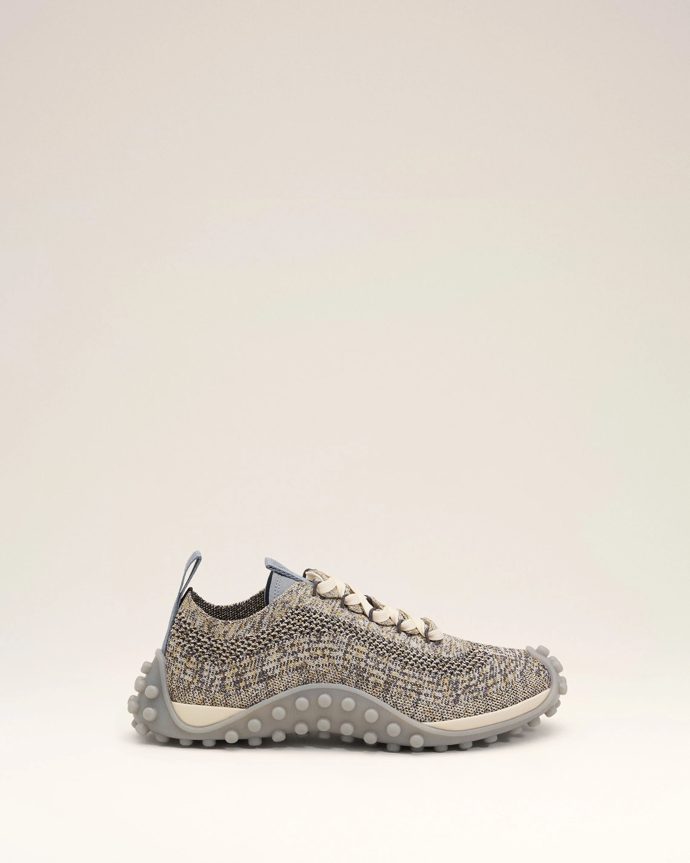 GREY KNIT MIRAGE SNEAKERS - 1