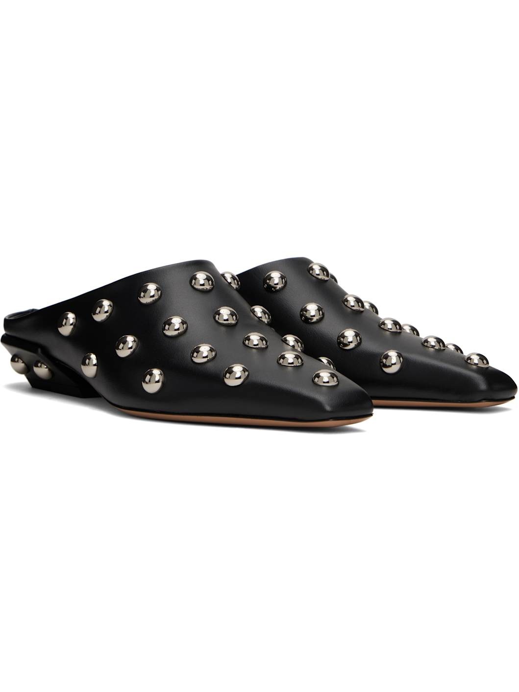 Black Belle Sabot Loafers - 4