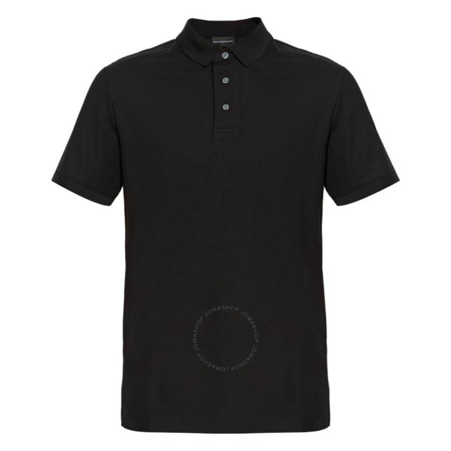 Emporio Armani Embossed Logo Tape Jersey Polo Shirt - 1